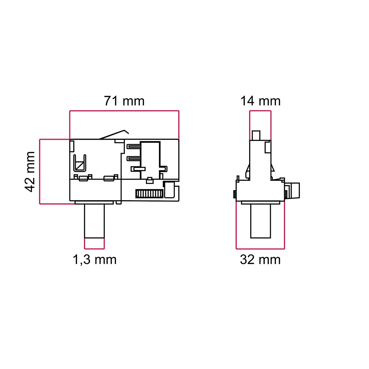 Powergear-Adapter Schwarz für 3-Phasen-Schiene – für Pendelleuchten - Image 4