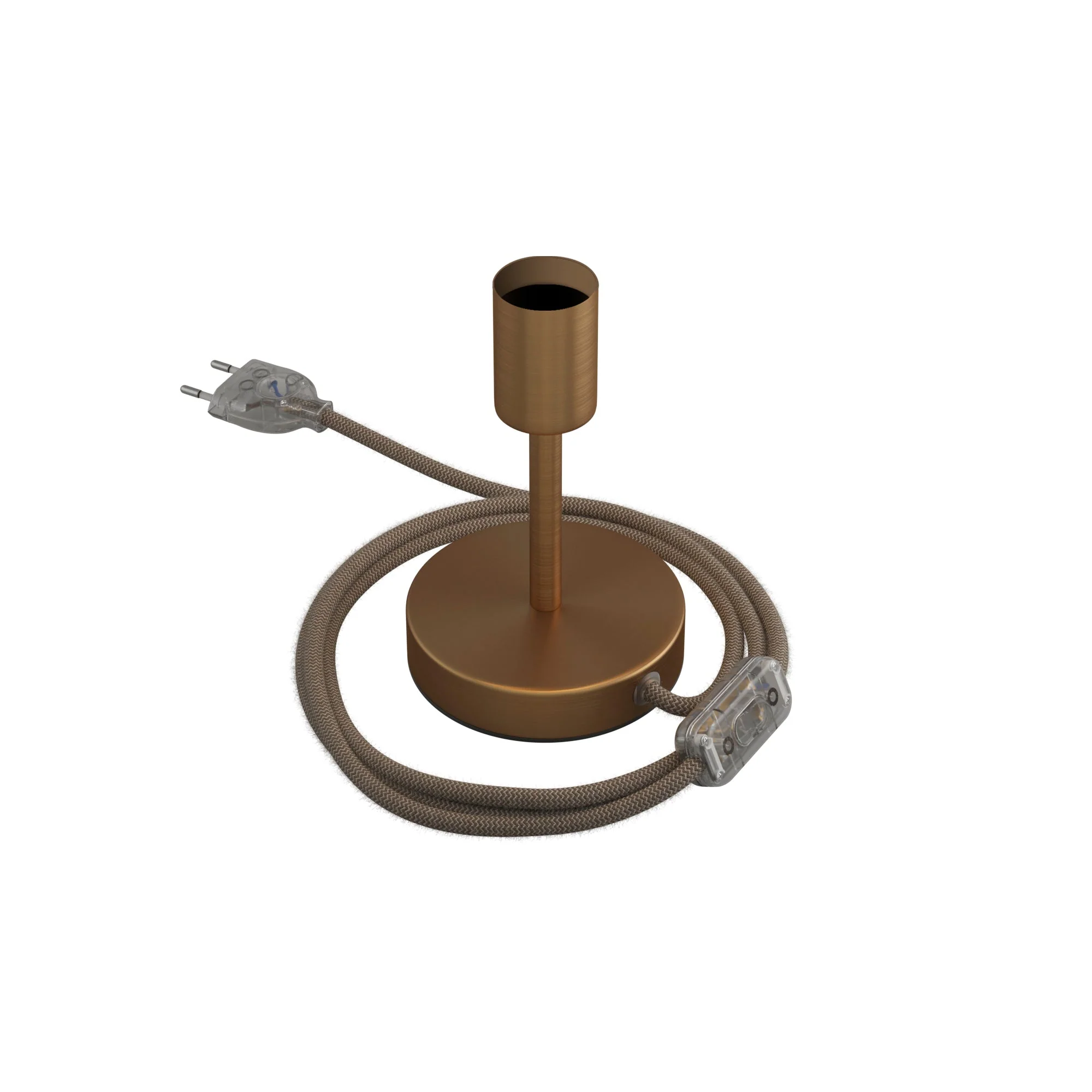 Alzaluce – Tischleuchte aus Metall – Satiniertes Bronze - Image 5