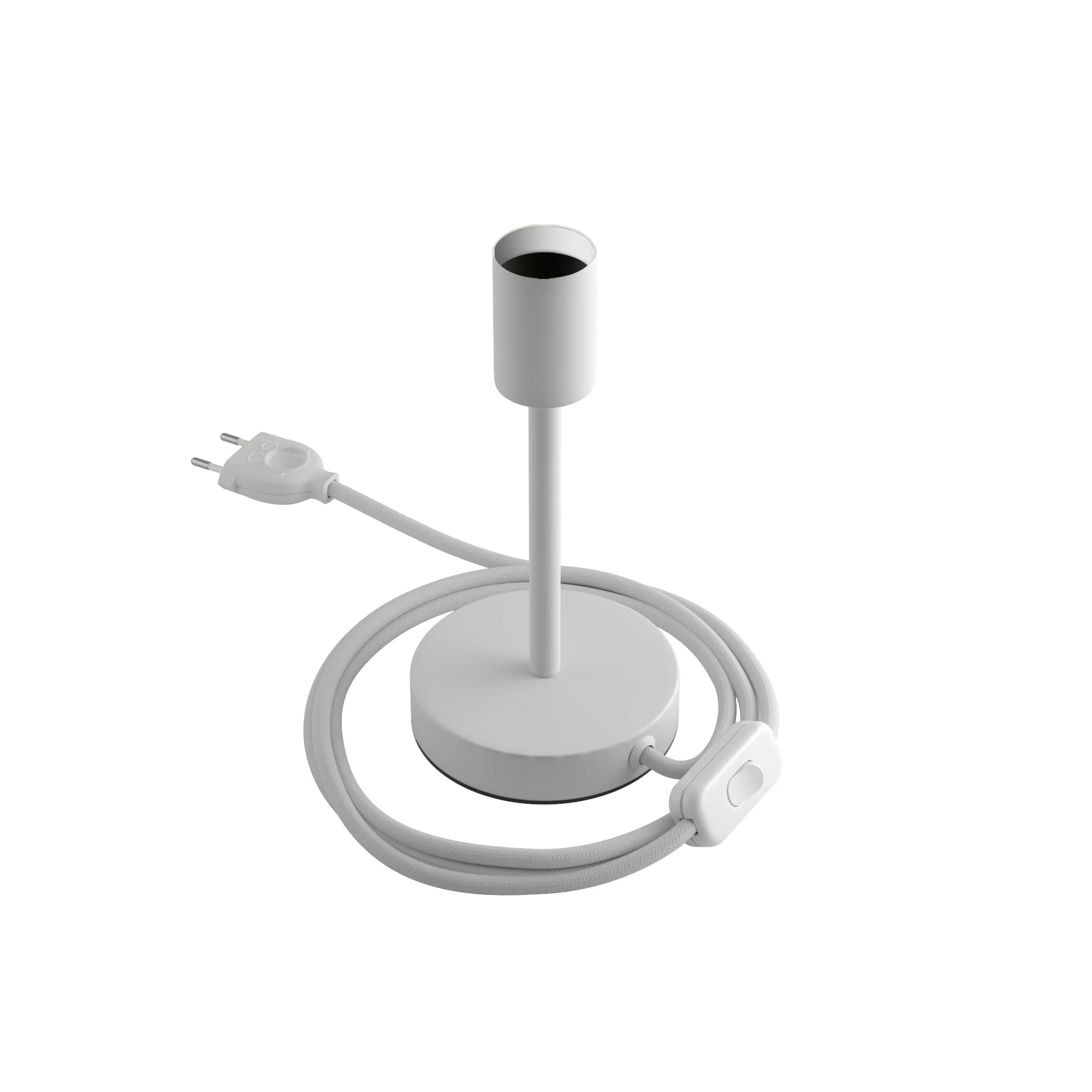 Alzaluce – Tischlampe aus Metall – Mattweiß - Image 6