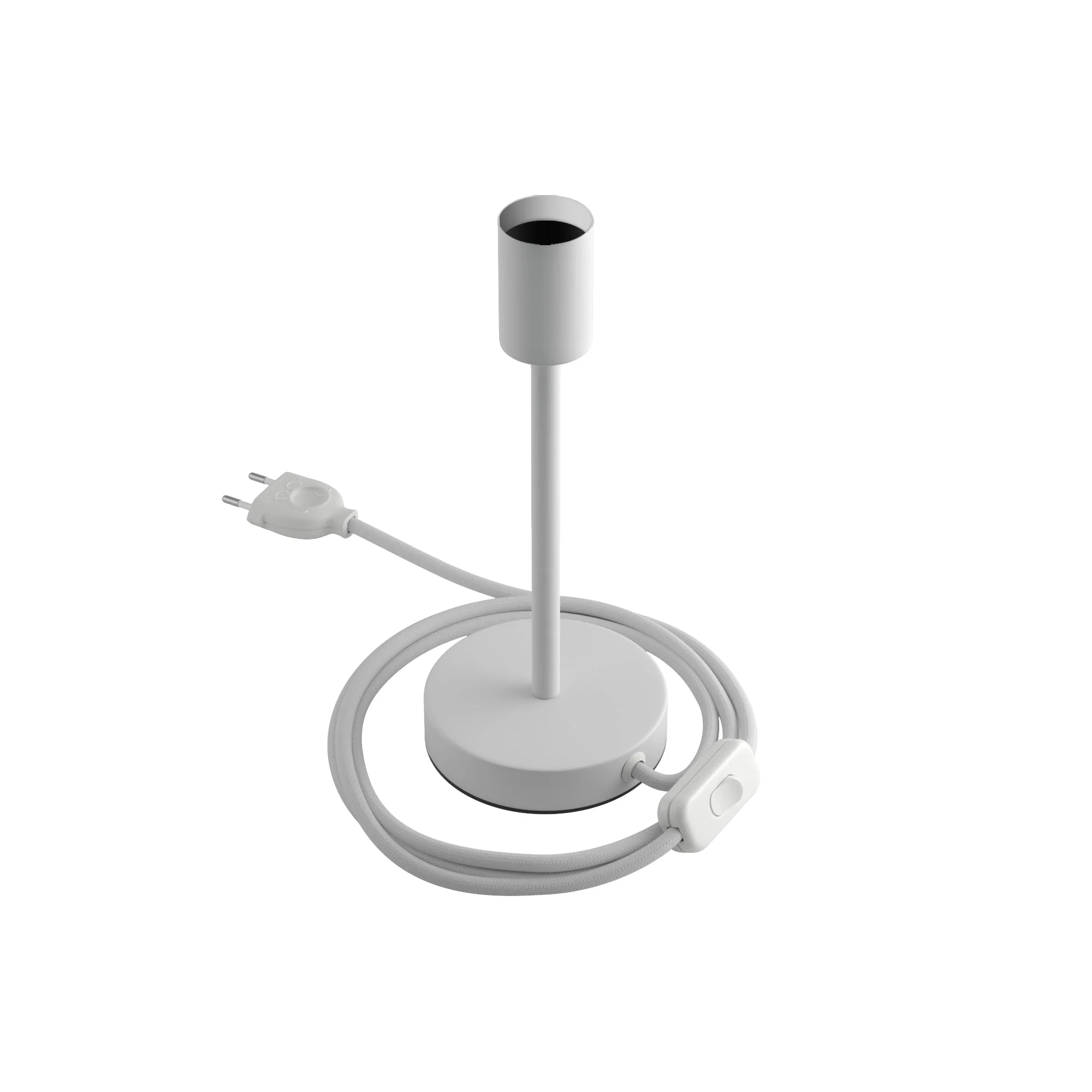 Alzaluce – Tischlampe aus Metall – Mattweiß - Image 7