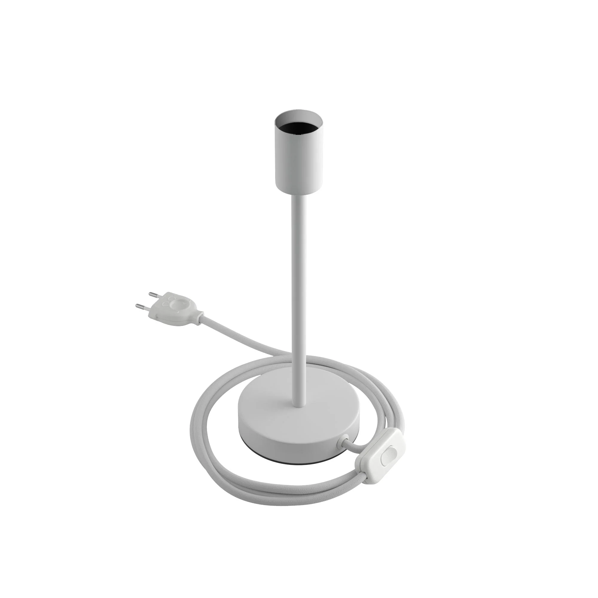 Alzaluce – Tischlampe aus Metall – Mattweiß - Image 8