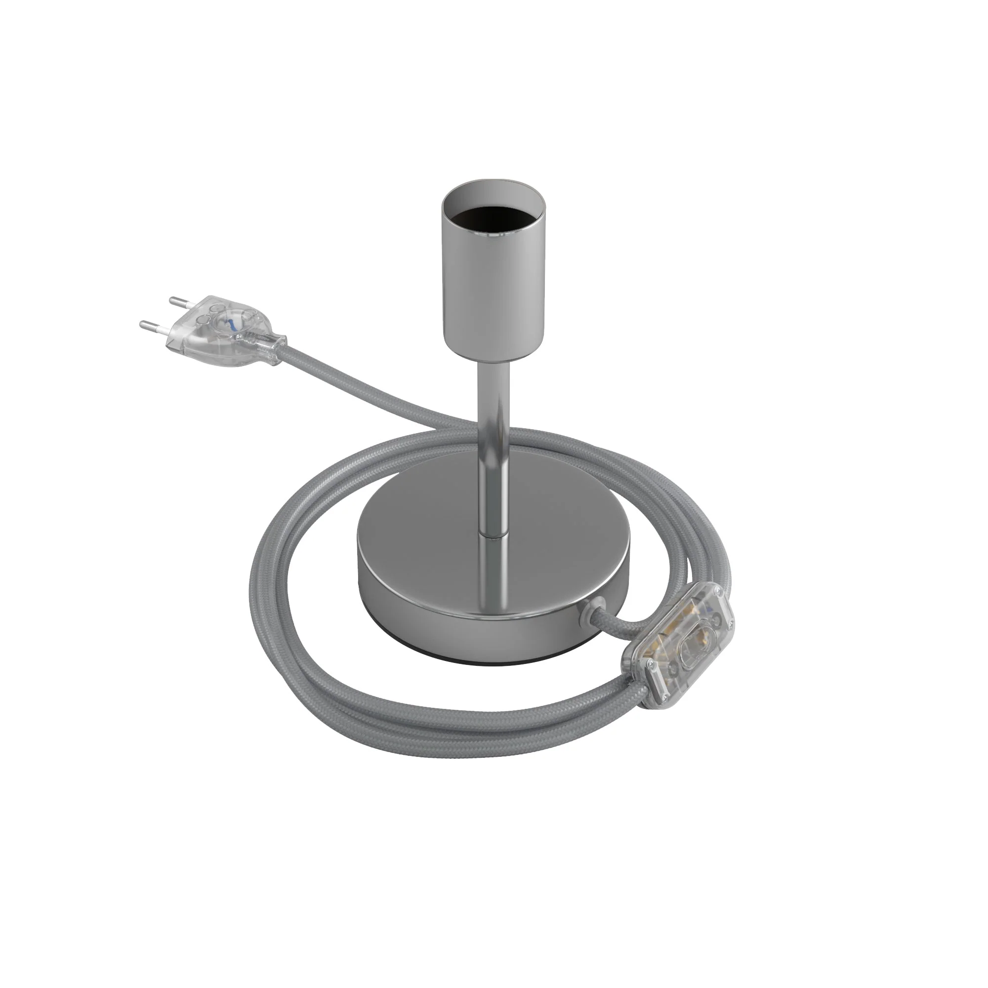 Alzaluce – Tischleuchte aus Metall – Chrom - Image 5