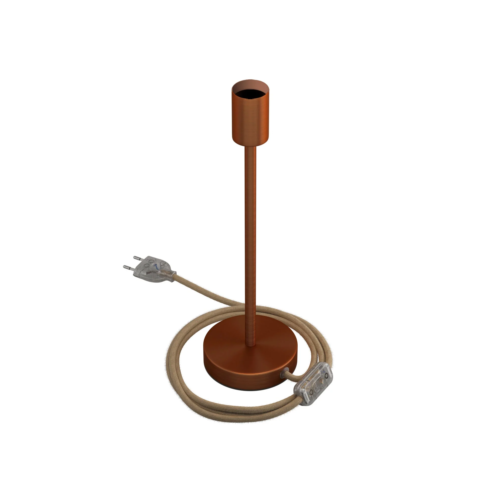 Alzaluce – Tischleuchte aus Metall – Satin-Kupfer - Image 11