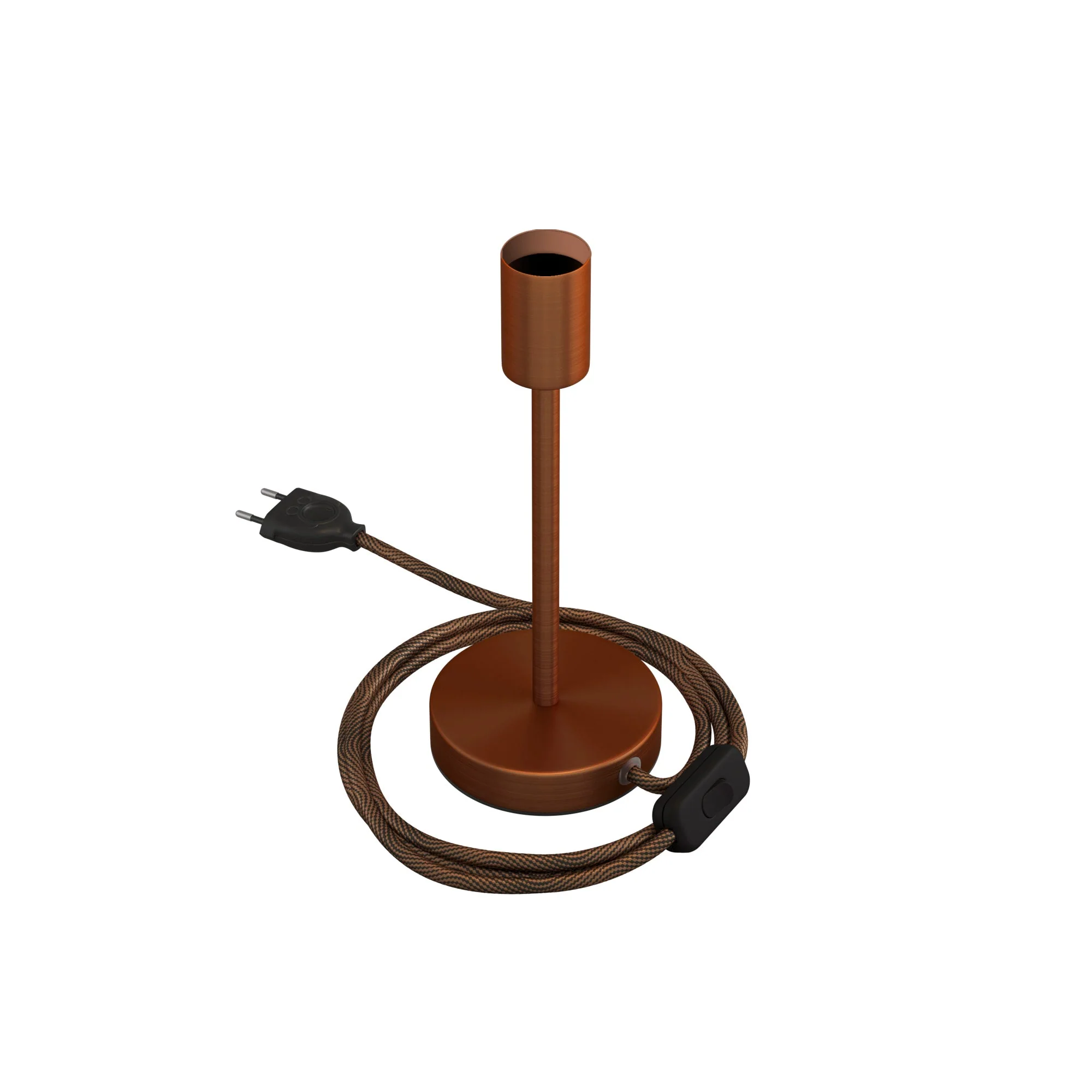 Alzaluce – Tischleuchte aus Metall – Satin-Kupfer - Image 9