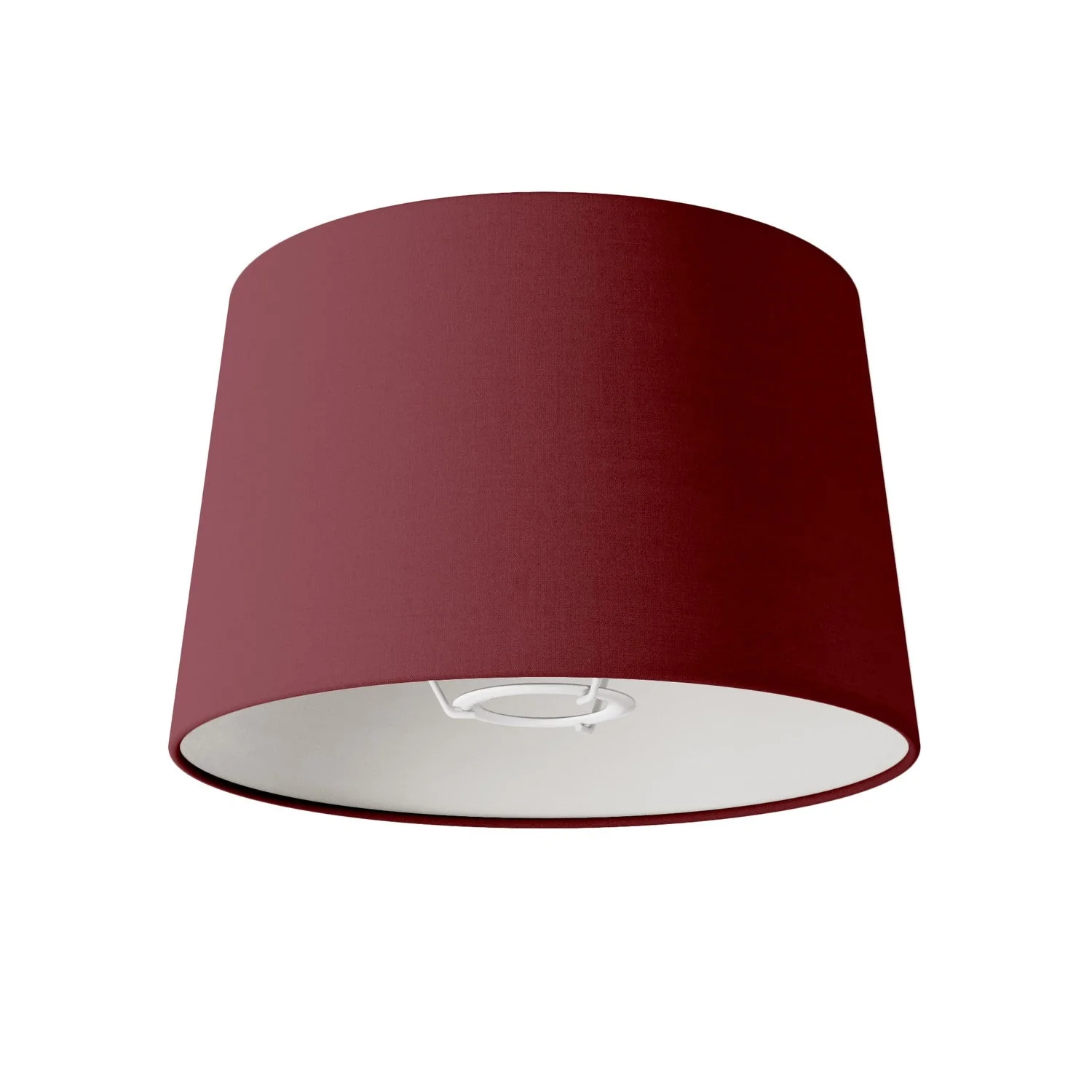 Athena Schirm mit E27-Fassung für Tisch- oder Stehlampe – Made in Italy – Arenal Bordeaux
