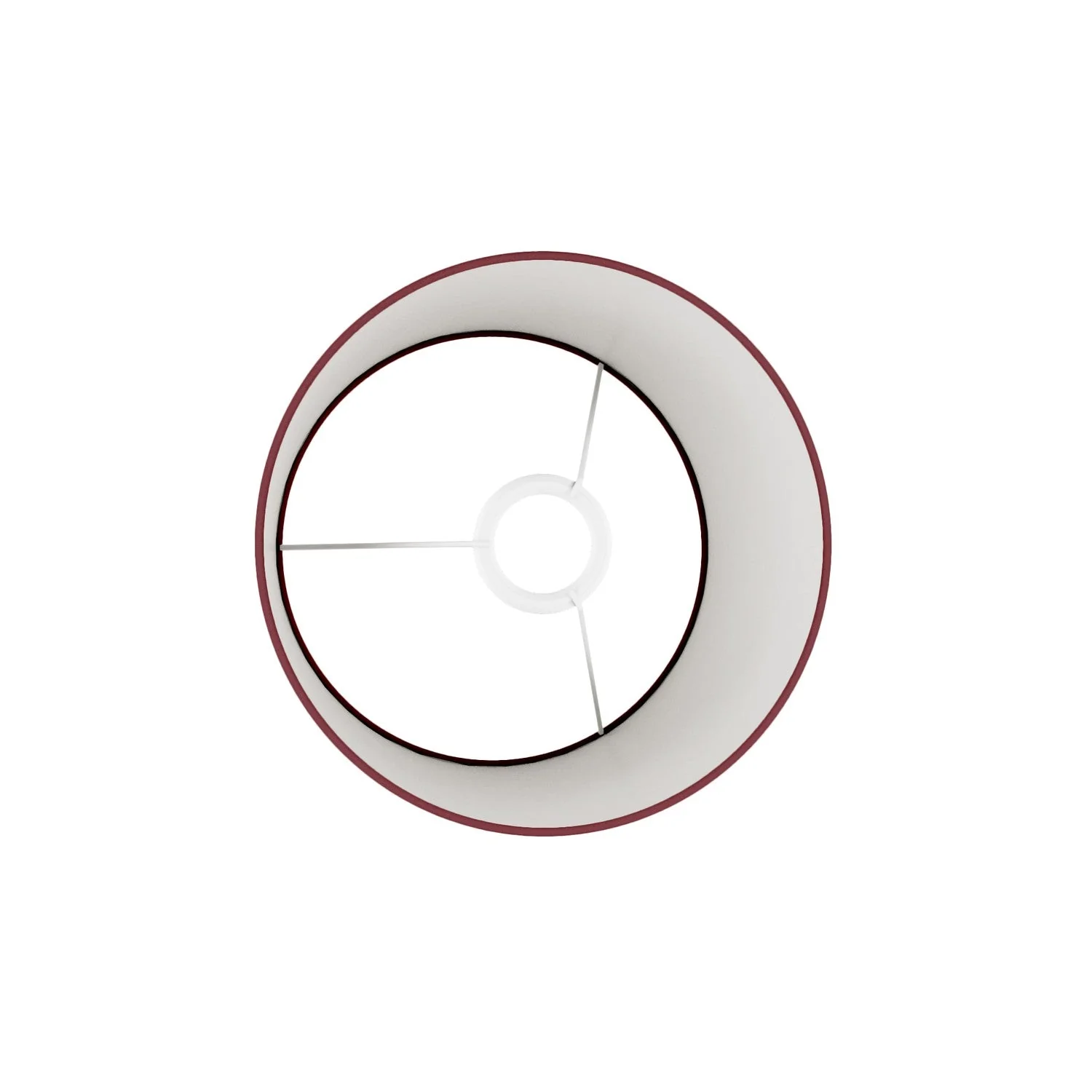 Athena Schirm mit E27-Fassung für Tisch- oder Stehlampe – Made in Italy – Arenal Bordeaux - Image 3