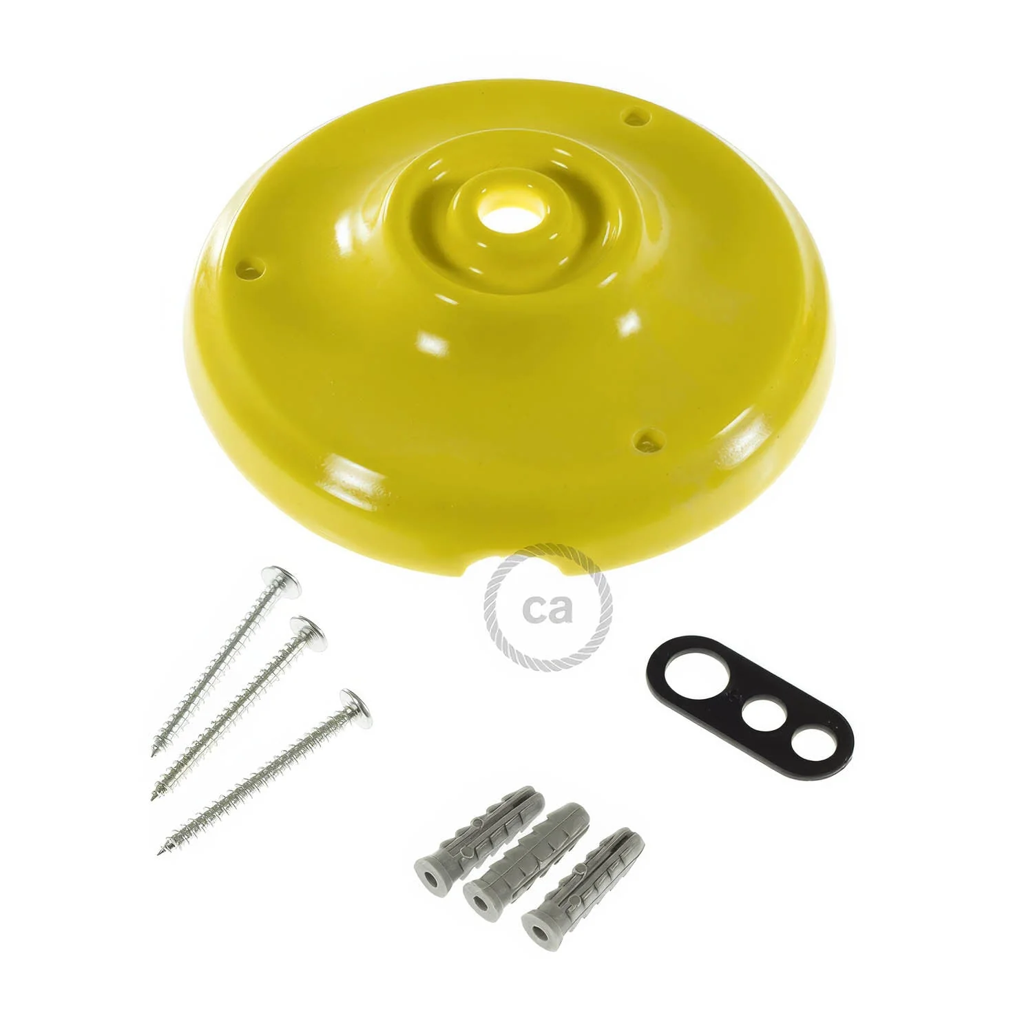 Baldachin-Kit aus Porzellan – Gelb - Image 3