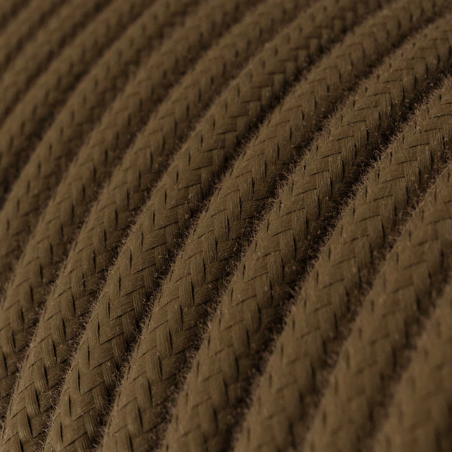 Farbiges Baumwollkabel in Espresso-Braun – Das Original von Creative Cables, ideal für Ihre Kronleuchter – RC13 - Image 2