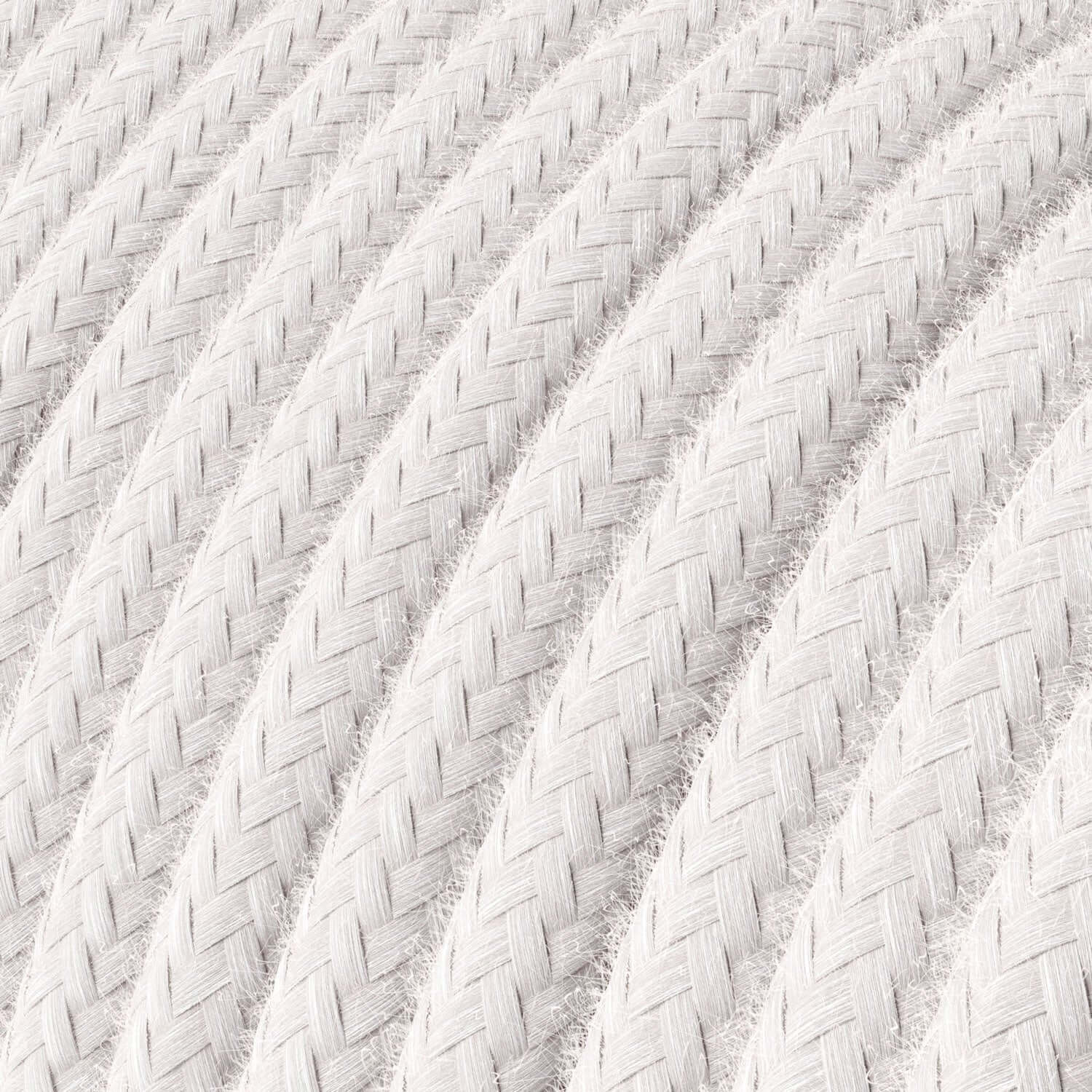 Beleuchtungskabel aus Baumwolle in Blassrosa – Das Original von Creative Cables, für offene Designinstallationen – RC16 - Image 2