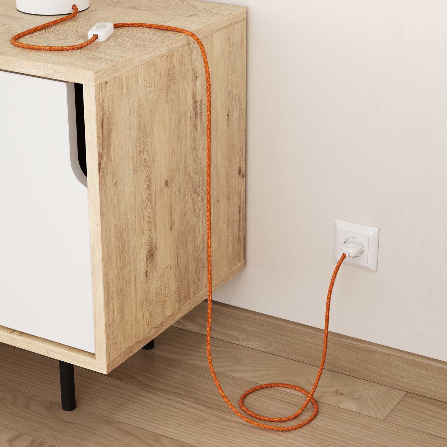 Baumwollkabel in Indian Summer – Das Original Creative Cables, ideal für kreative Lichtprojekte – RX07 - Image 3