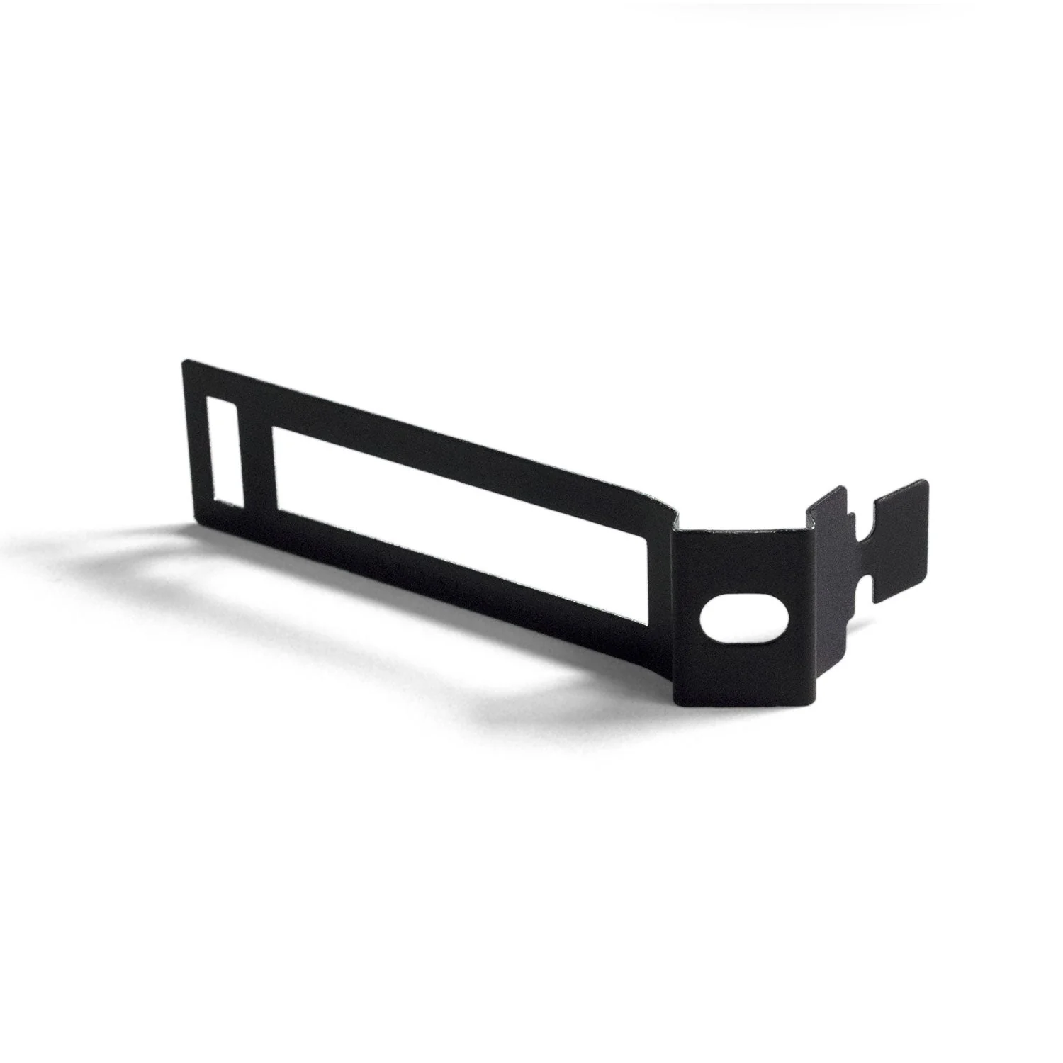 Kabelclip aus Metall für Kordeln – 30 mm Durchmesser – Schwarz