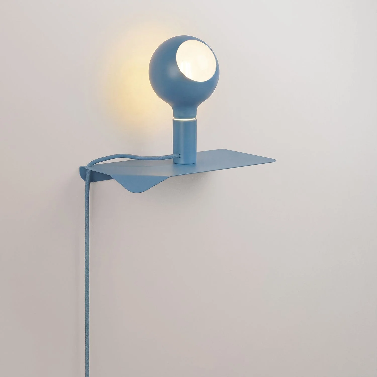Combo Camo - Lampe mit Regal - Blau