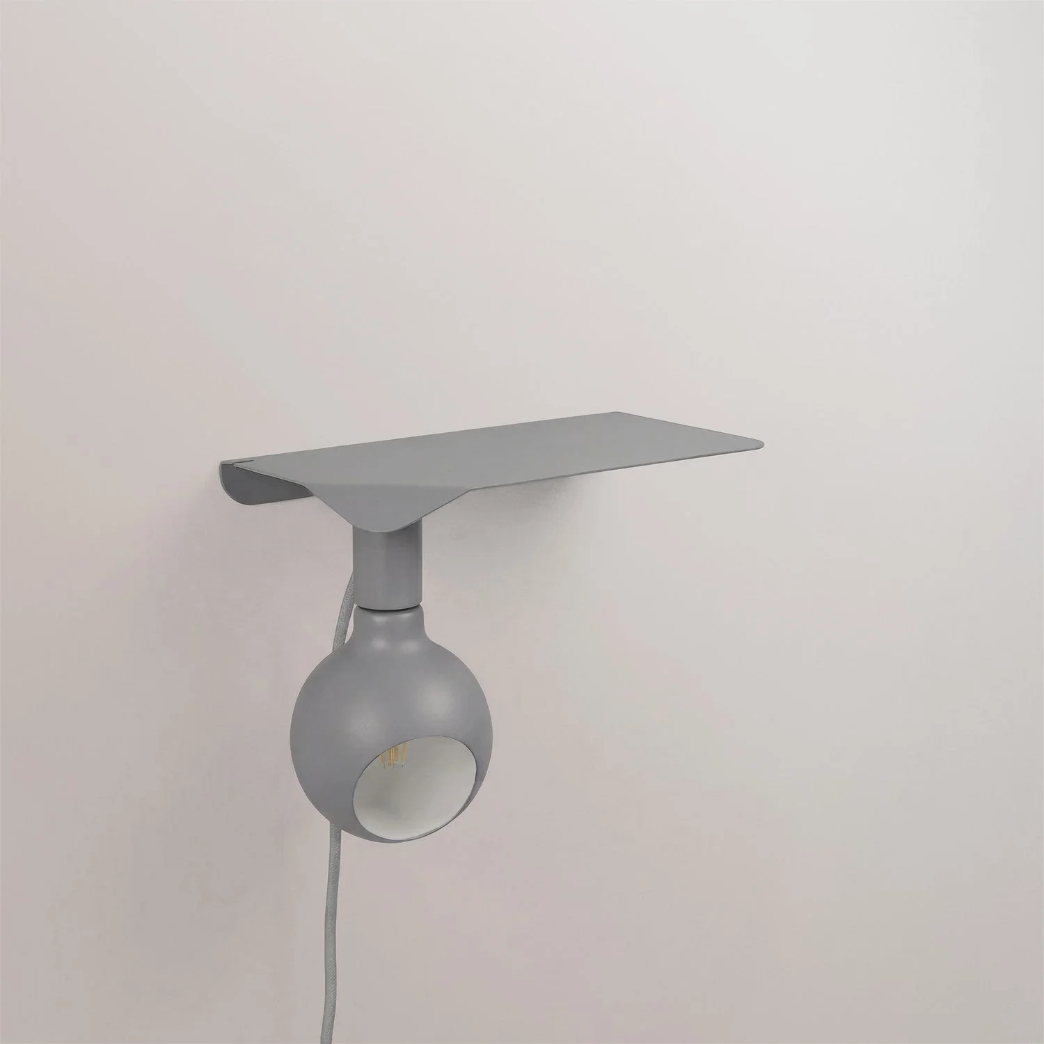 Combo Camo – Lampe mit Regal – Grau - Image 5