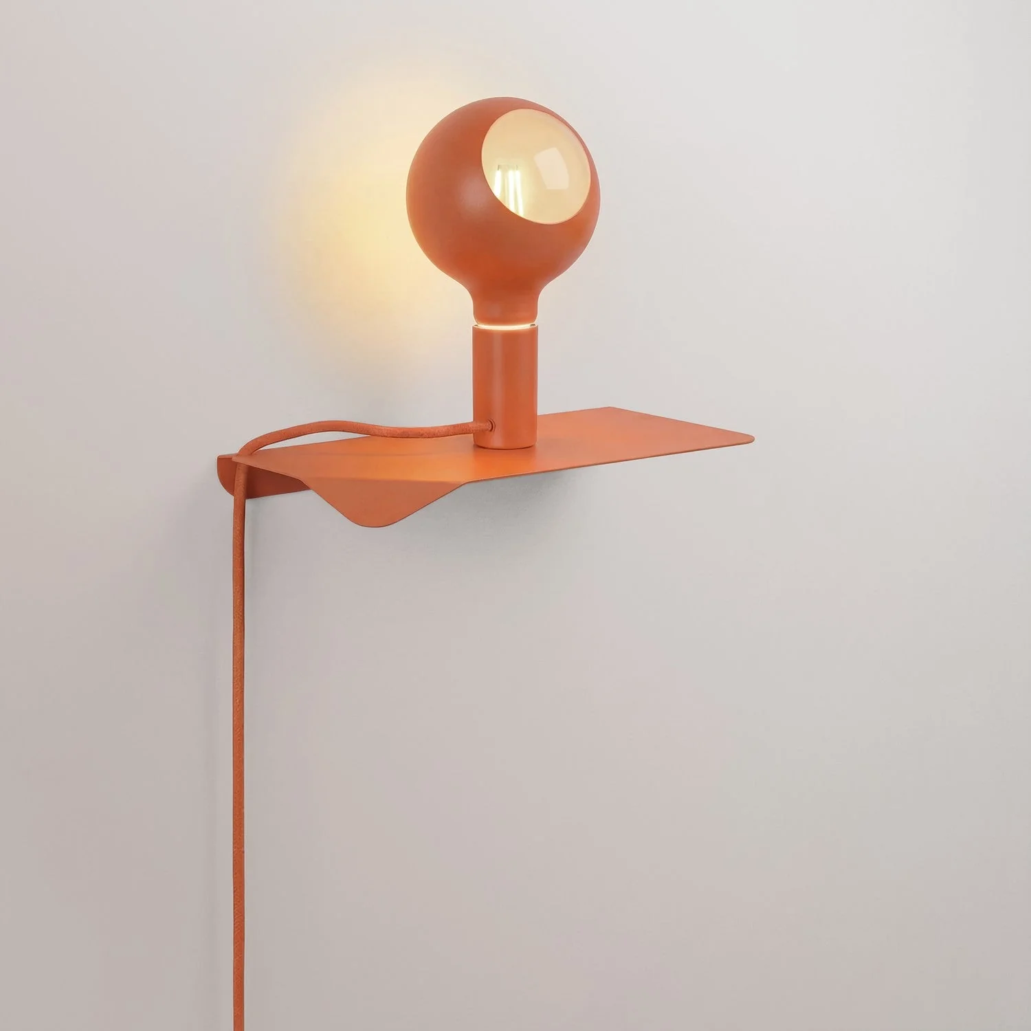 Combo Camo - Lampe mit Regal - Orange