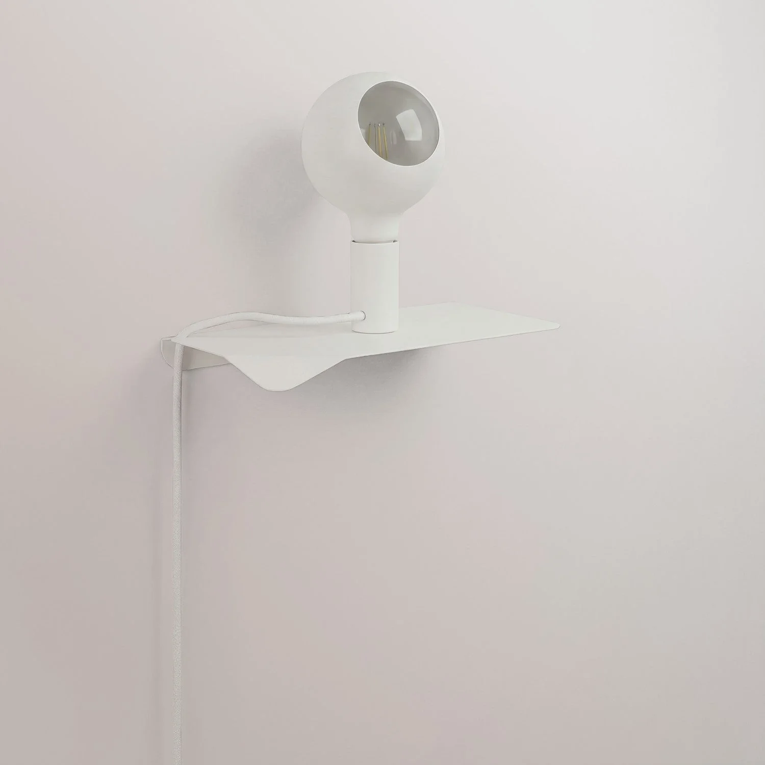 Combo Camo – Lampe mit Regal – Weiß - Image 3