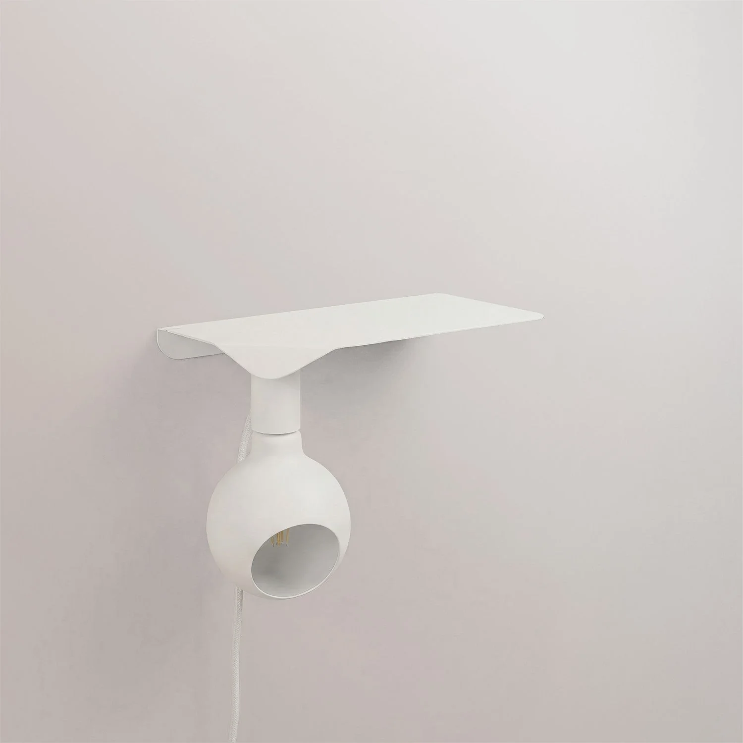 Combo Camo – Lampe mit Regal – Weiß - Image 5