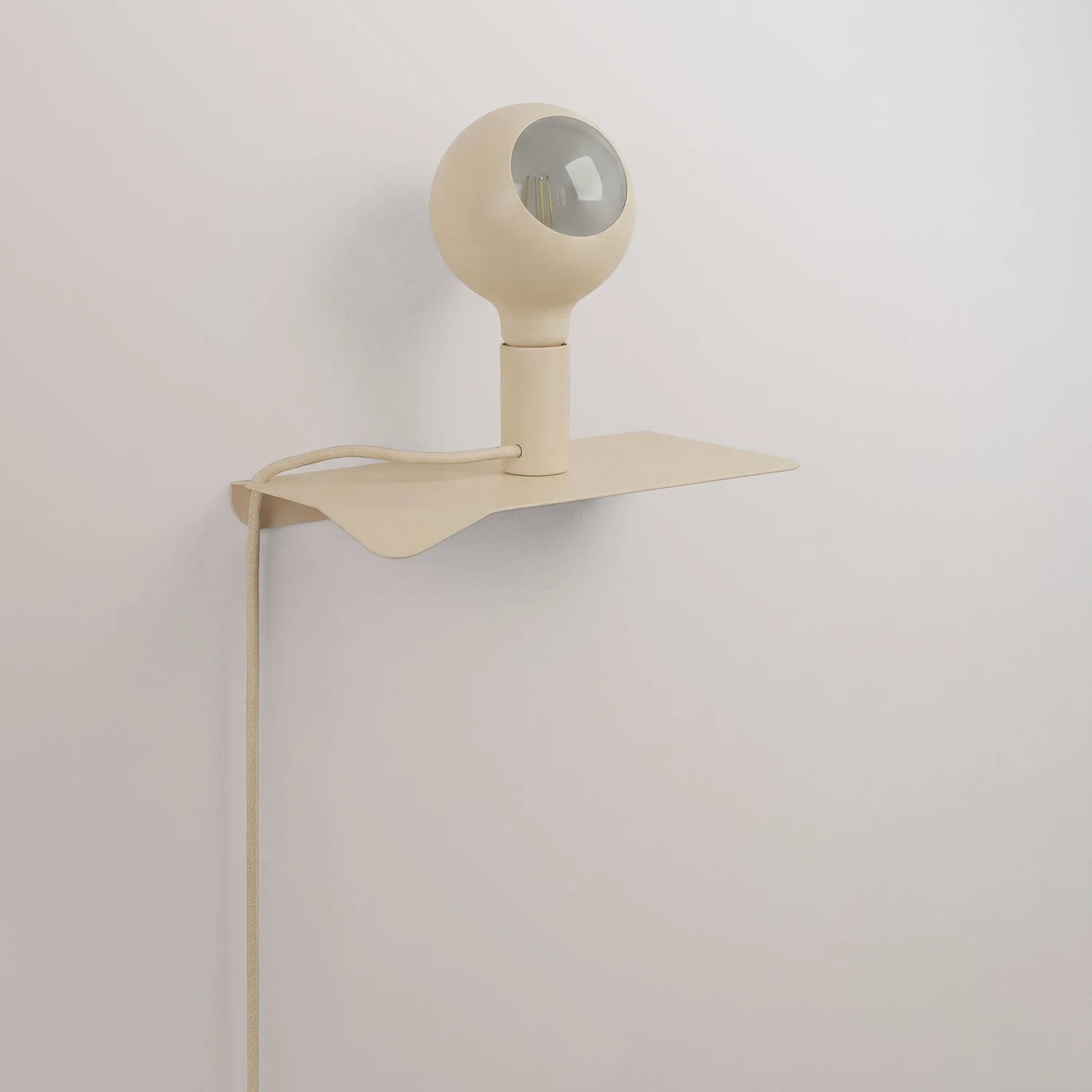 Combo Camo – Lampe mit Regal – Creme - Image 3
