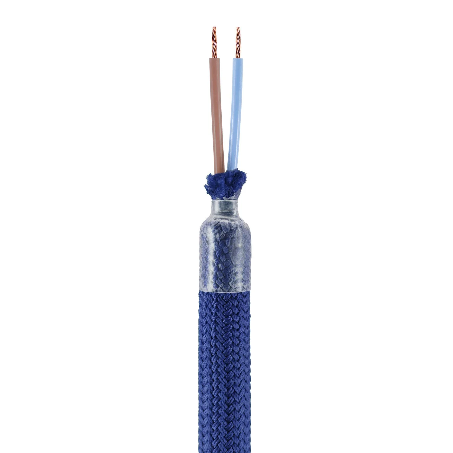 Creative Flex Verlängerungsrohr-Set, stoffummantelt RM20 Dunkelblau mit Metallabschlüssen - Image 2