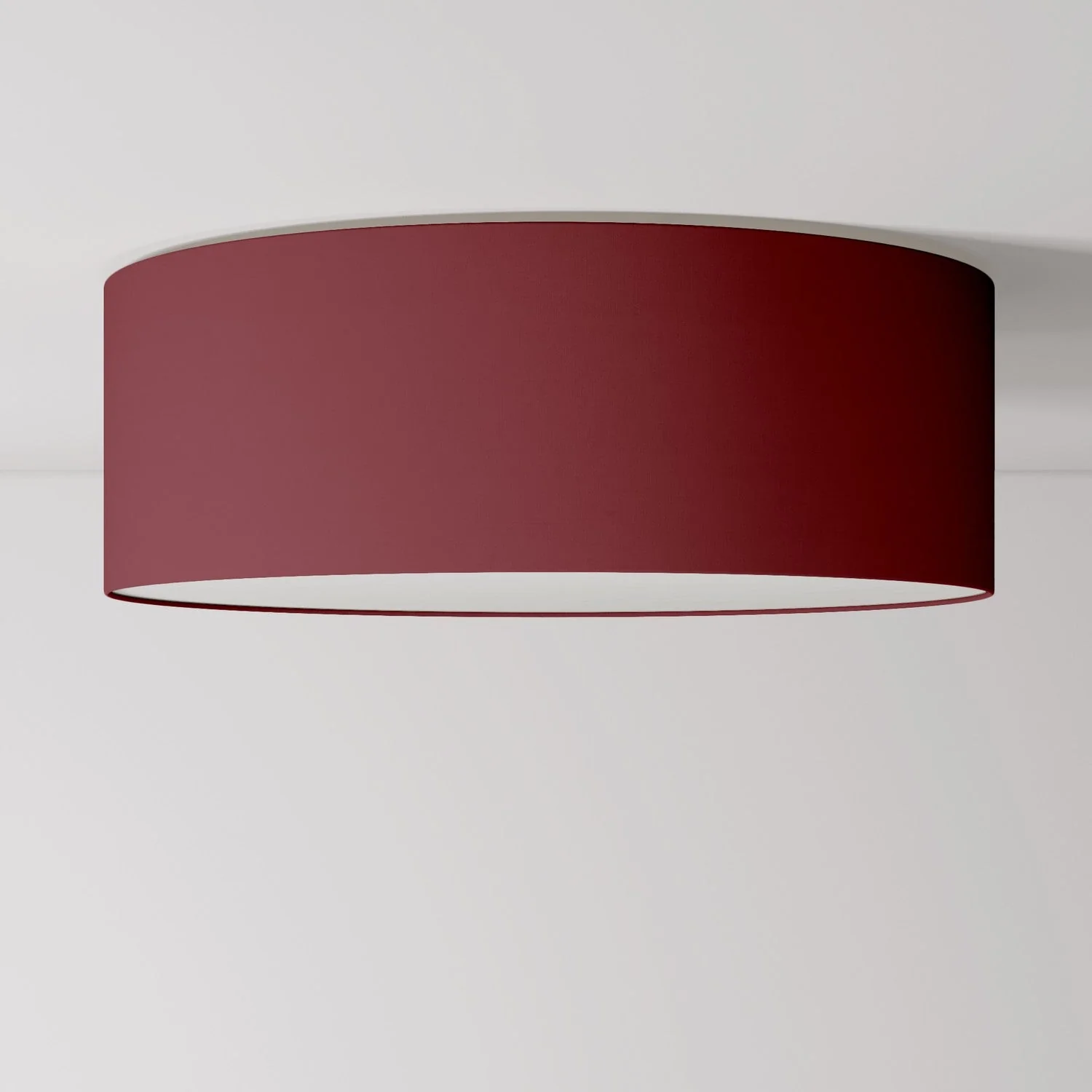 Deckenleuchte aus Stoff Large – Made in Italy – Arenal Bordeaux