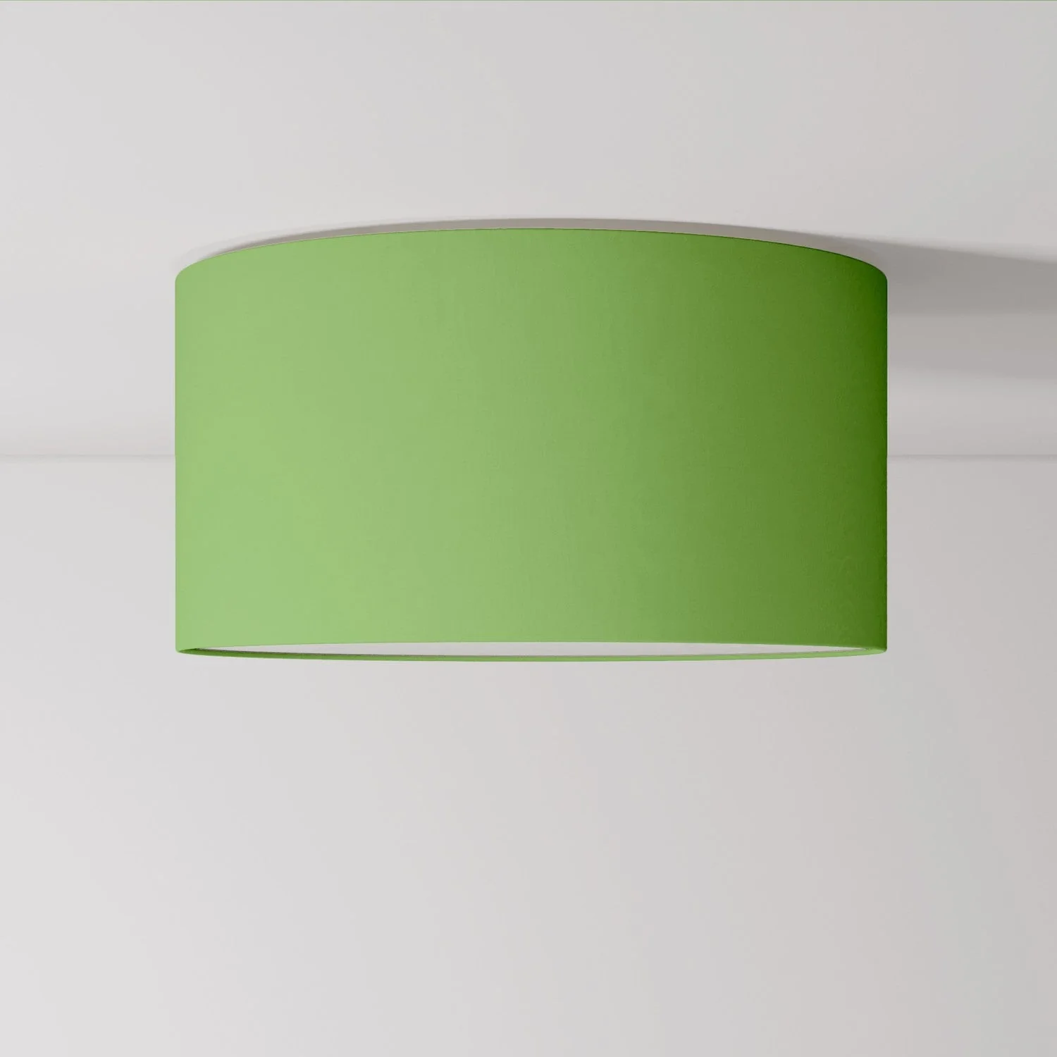 Deckenleuchte aus Stoff Medium – Made in Italy – Cinette Pistaziengrün
