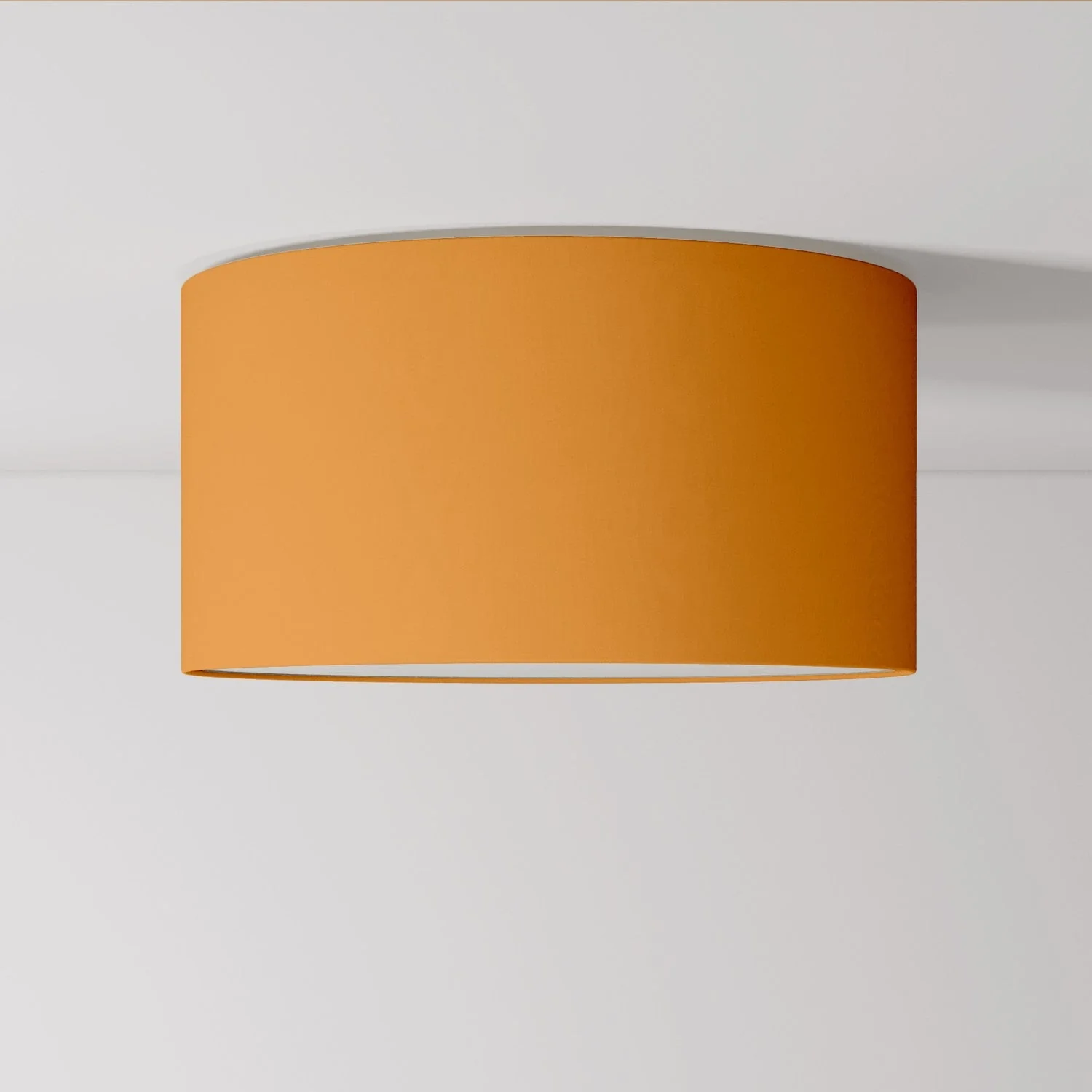 Deckenleuchte Medium aus Stoff - Made in Italy - Teletta Mandarino