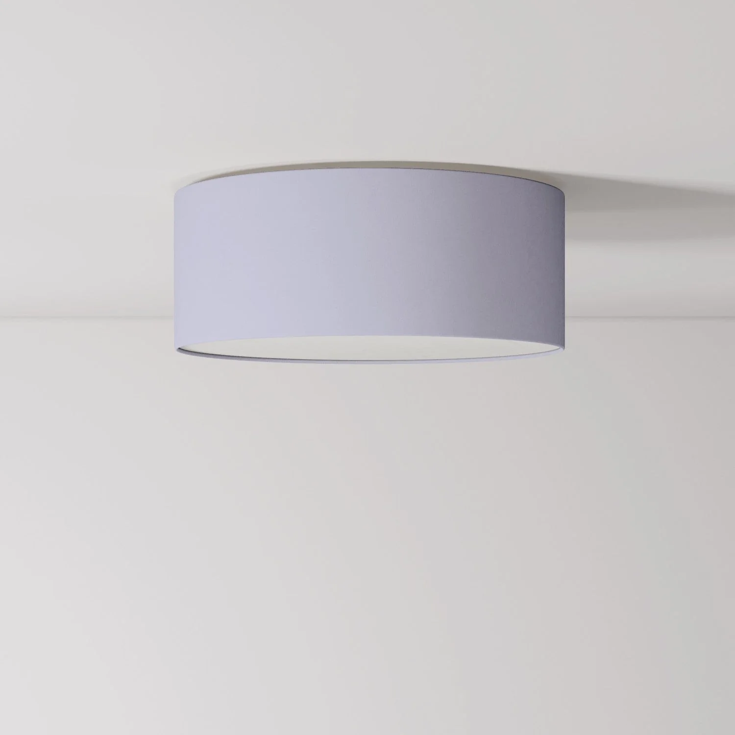 Deckenleuchte Small aus Stoff - Made in Italy - Lila Tuch