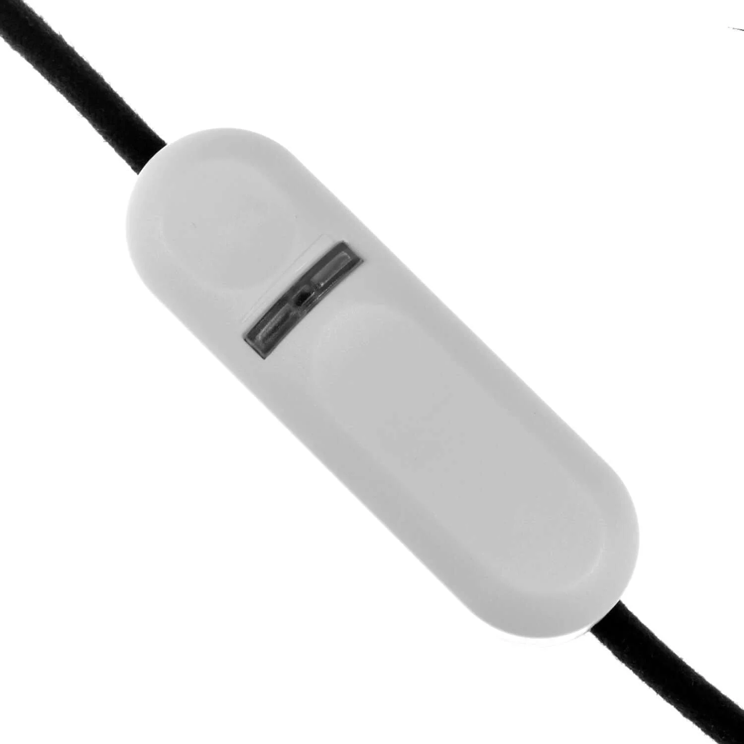 Dimmer für LED und traditionelle Glühbirnen, In-Line-Taster – Weiß