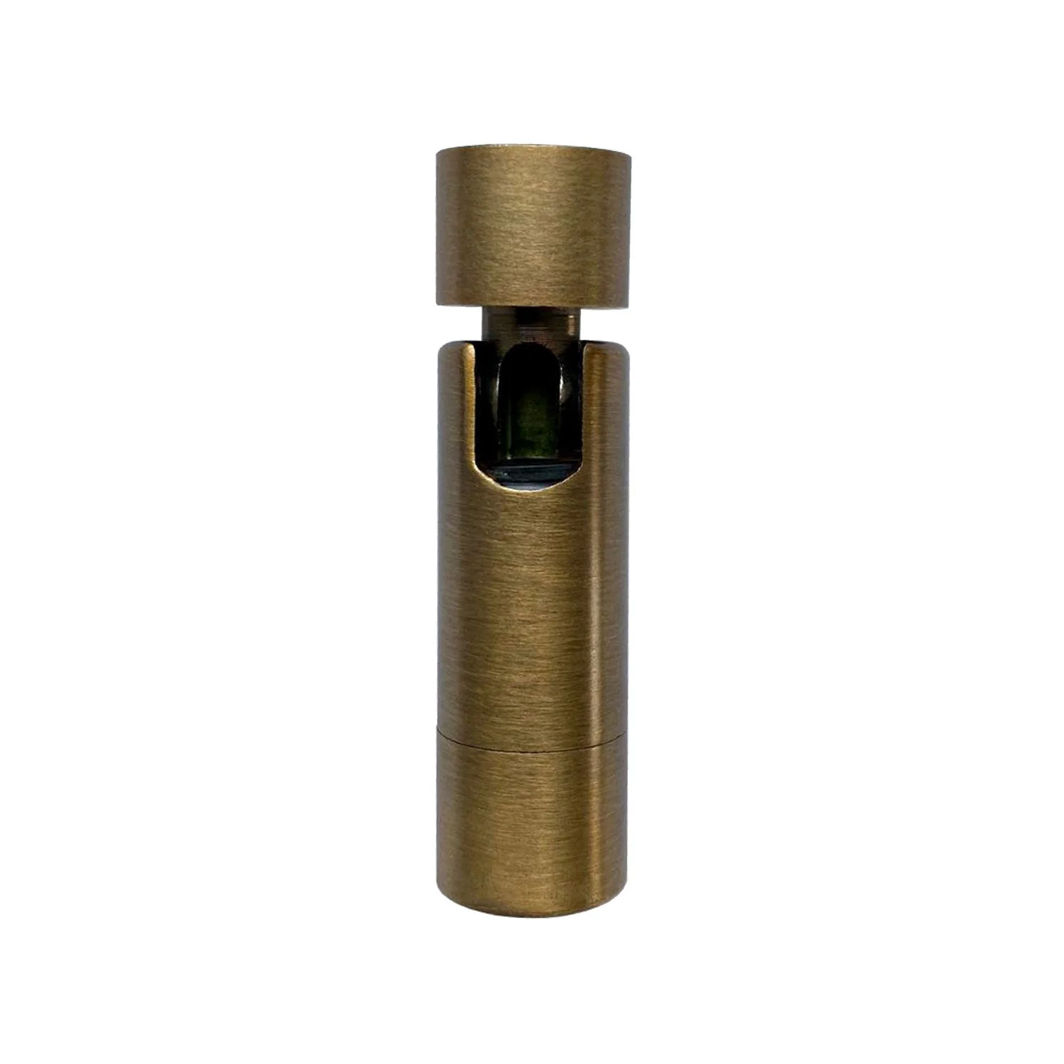 Schwenkbares Gelenk aus Metall – Satinbronze