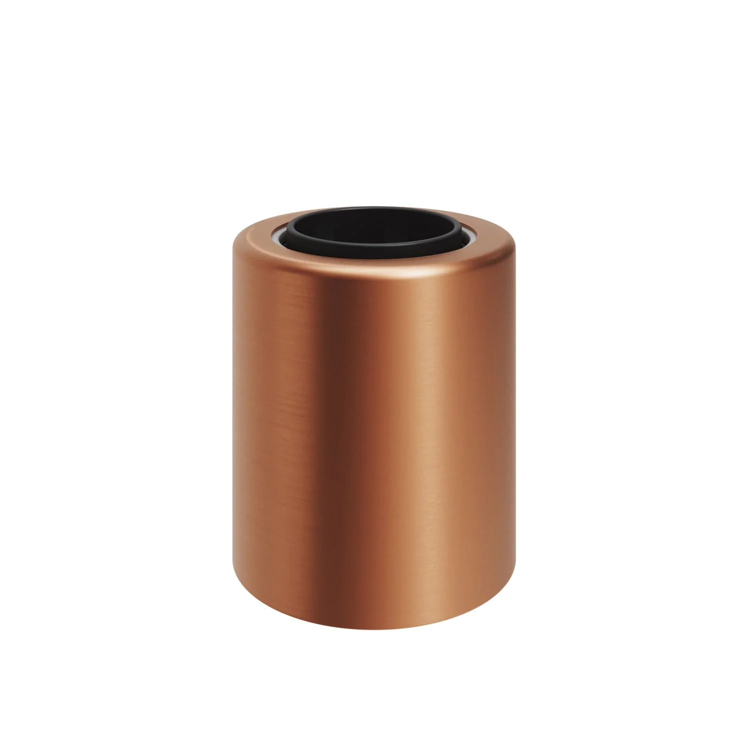 E27 Lampenfassung aus Metall für Wand oder Decke – Satin-Kupfer