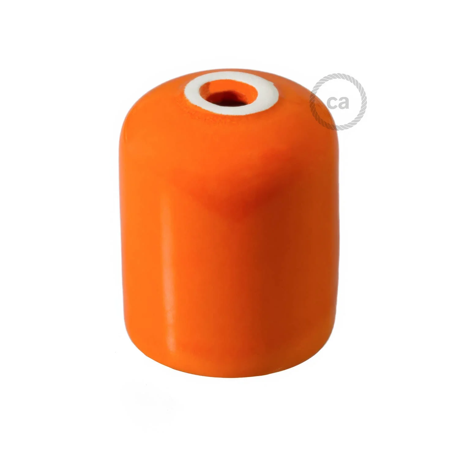 Lampenfassungen-Set E27 aus Keramik - Orange - Image 3