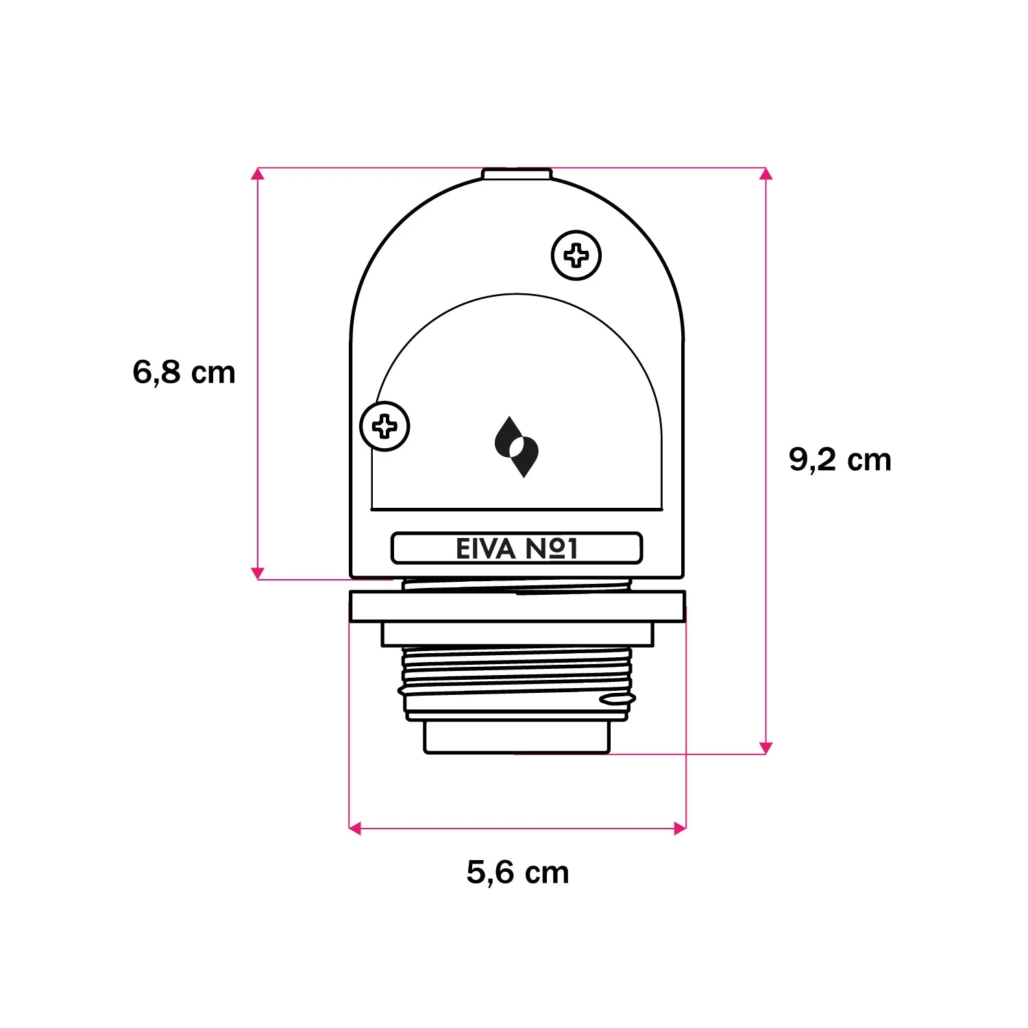 Eiva-1 - Außenfassung E27 Schutzart IP65 für Modulair-System - Schwarz - Image 8