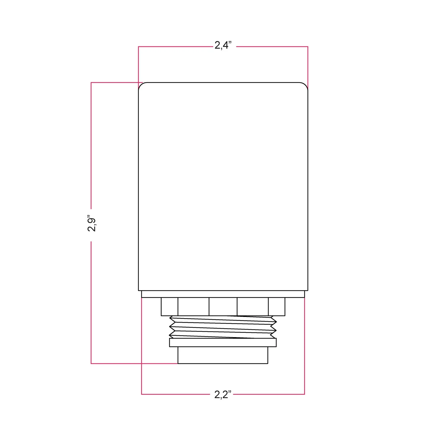 EIVA ELEGANT, E26 Silikon-Fassungskit für Lampenschirme – für Feuchträume geeignet – Weiß - Image 6