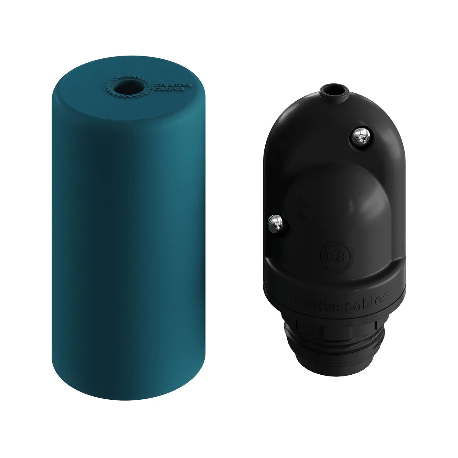 EIVA ELEGANT, E26 Silikonfassungs-Kit – für Feuchträume geeignet – Petrol - Image 5