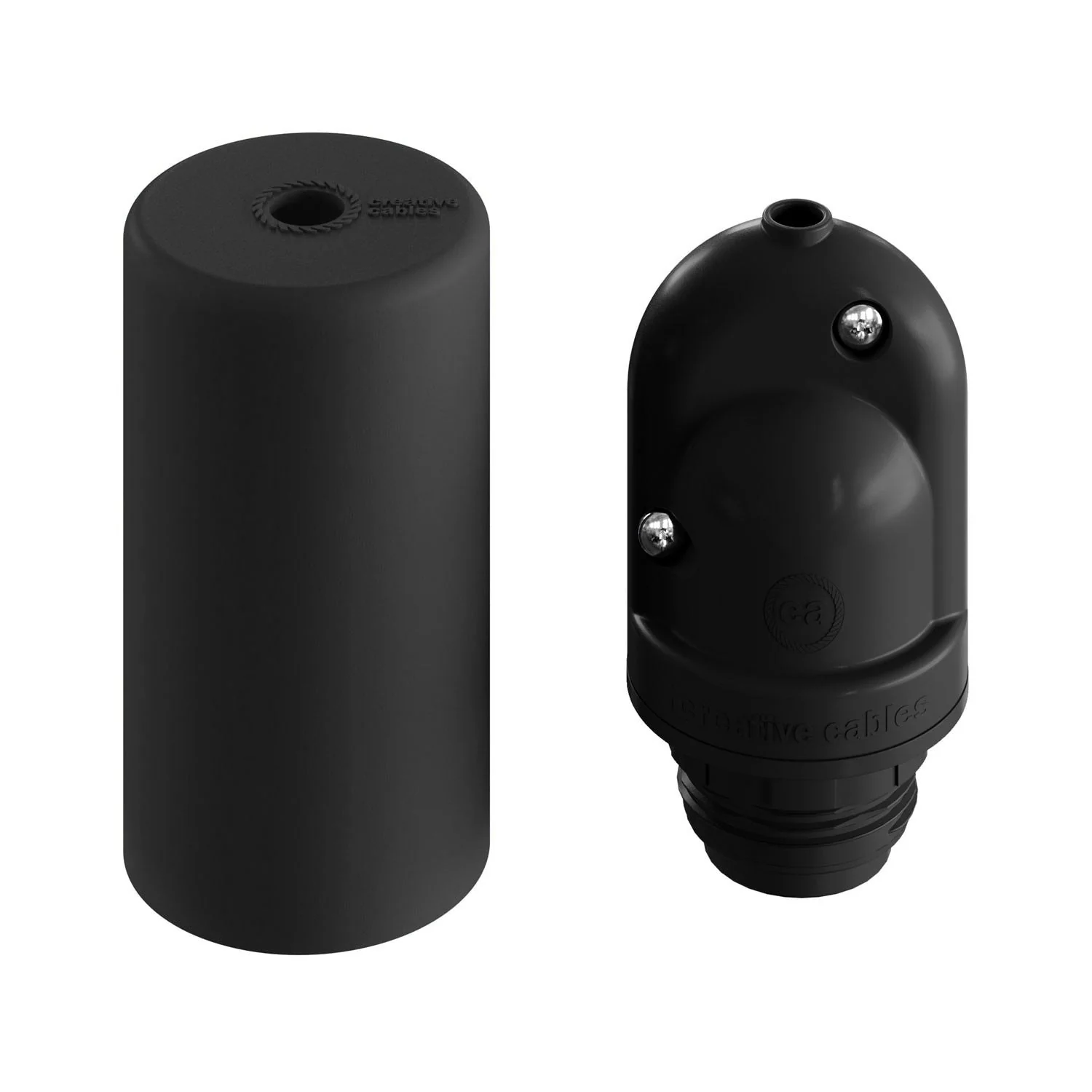 EIVA ELEGANT, E26 Silikonfassung-Kit – für Feuchträume geeignet – Schwarz - Image 5