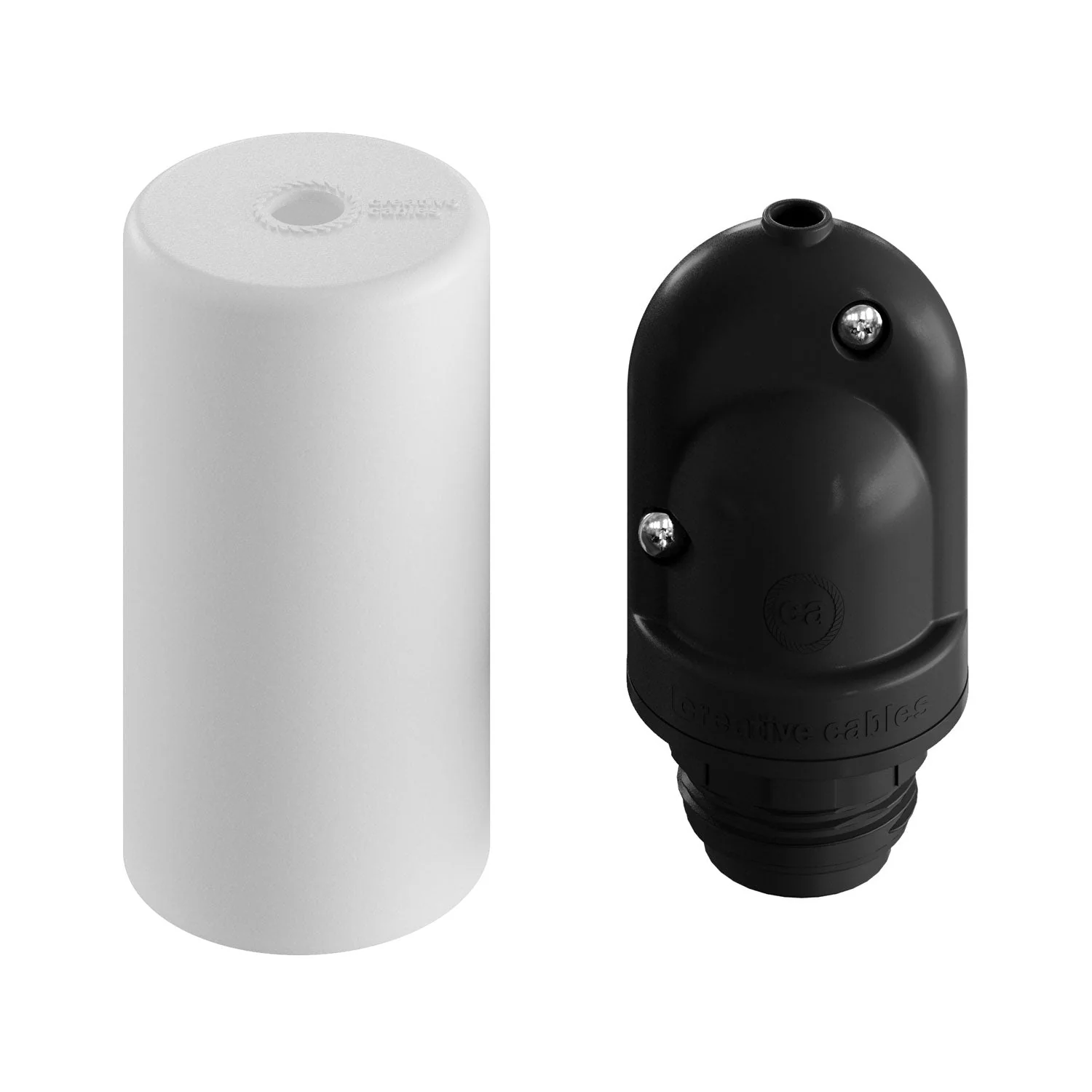 EIVA ELEGANT, Lampenfassung-Kit für Außenbereich E27 IP65 aus Silikon für Modulair-System - Weiß - Image 6