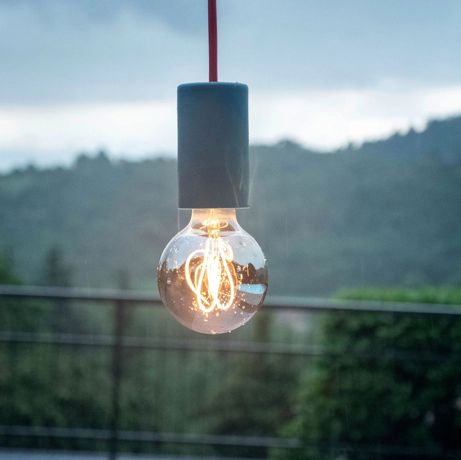 EIVA ELEGANT, Lampenfassungs-Kit für Außenbereich E27 IP65 aus Silikon für Modulair-System – Schwarz - Image 5