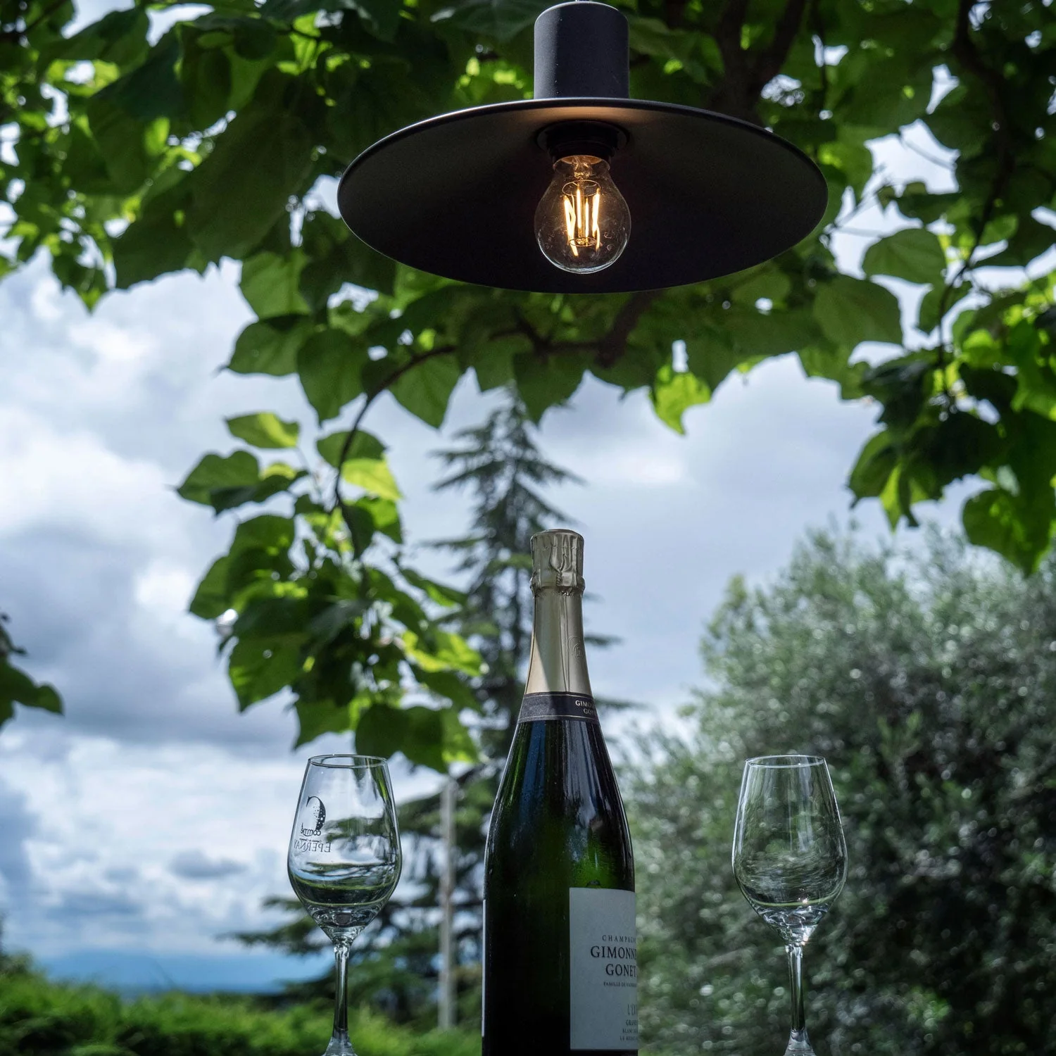 EIVA ELEGANT Lampenfassungs-Kit IP65 Outdoor aus Silikon für Lampenschirme E27 – Modulair-System – Schwarz - Image 4