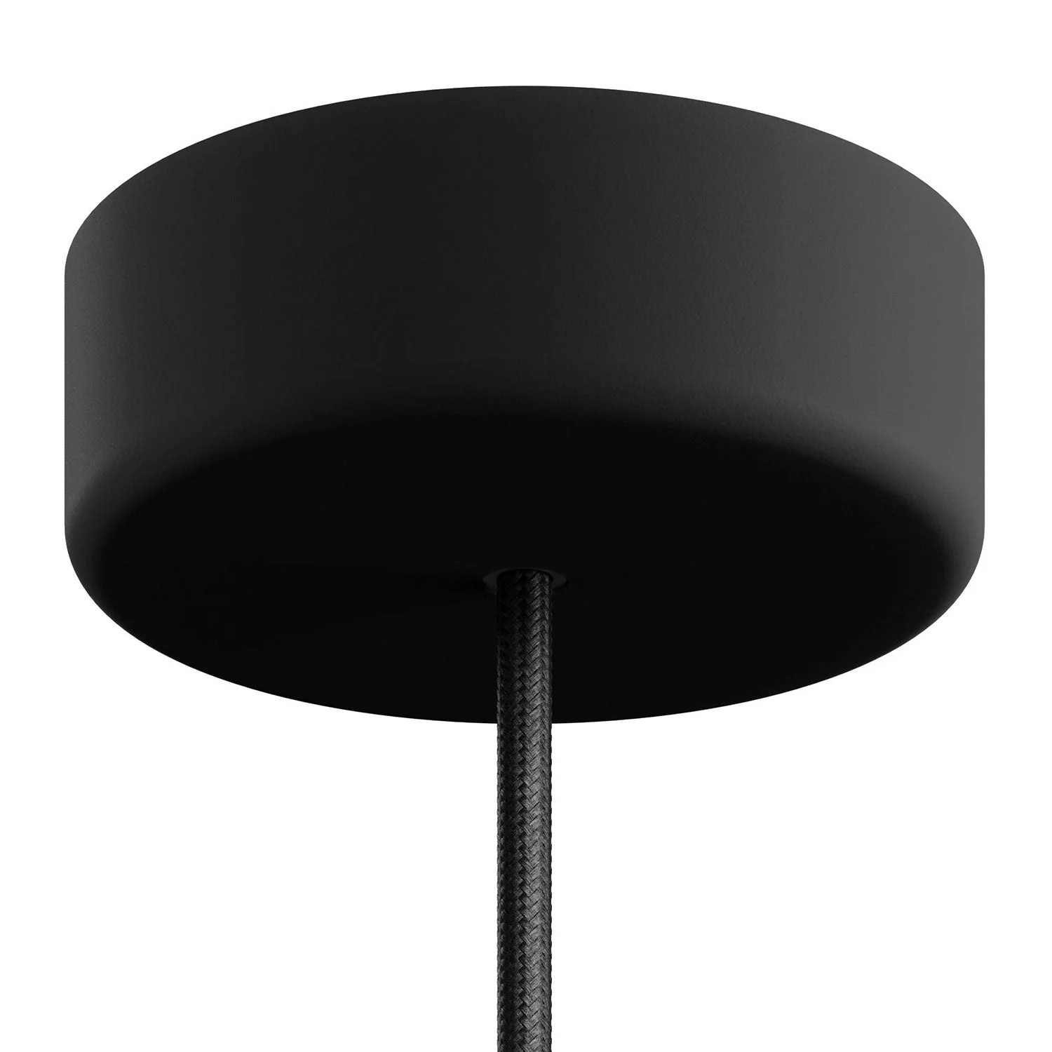 EIVA Rosetten-Set aus Soft Touch Silikon für Außenbereich IP65 – Modulairsystem – Schwarz