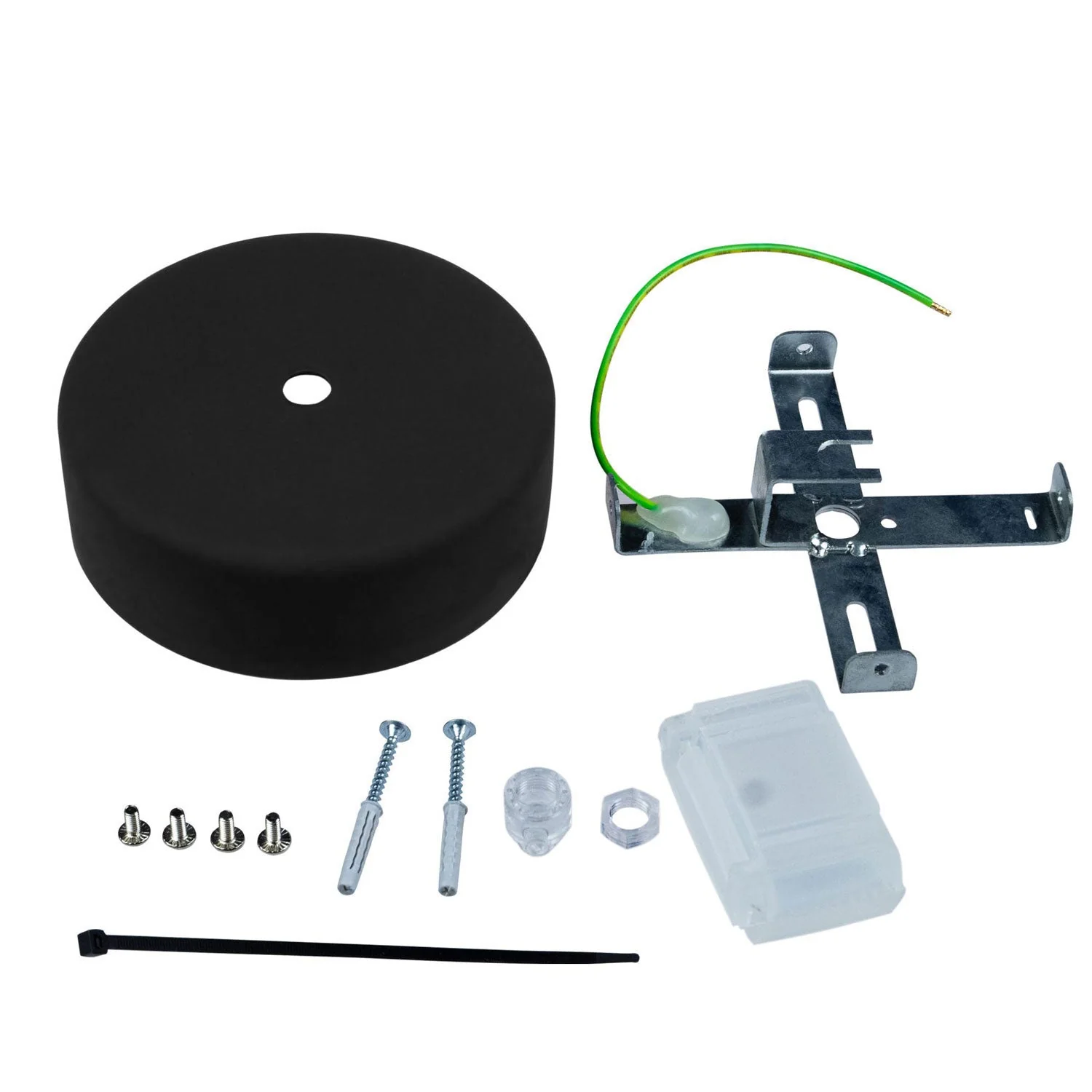 EIVA Rosetten-Set aus Soft Touch Silikon für Außenbereich IP65 – Modulairsystem – Schwarz - Image 3