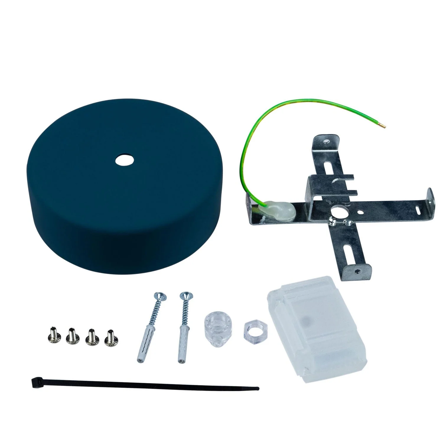 EIVA Rosonen-Kit aus Soft-Touch-Silikon für Außen IP65 – Modulair-System – Petrol - Image 3