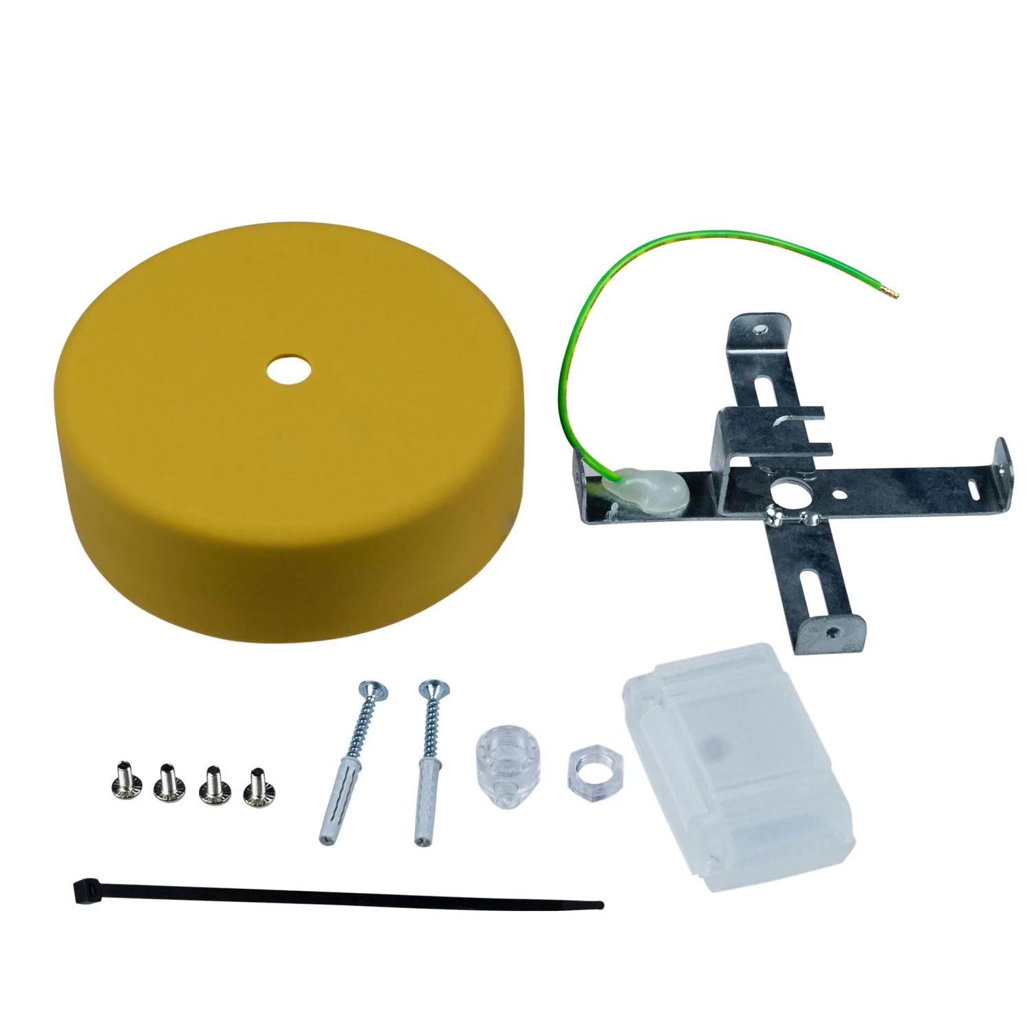EIVA Rosetten-Kit aus Soft Touch Silikon für Außenbereich IP65 – System Modulair – Senfgelb - Image 3