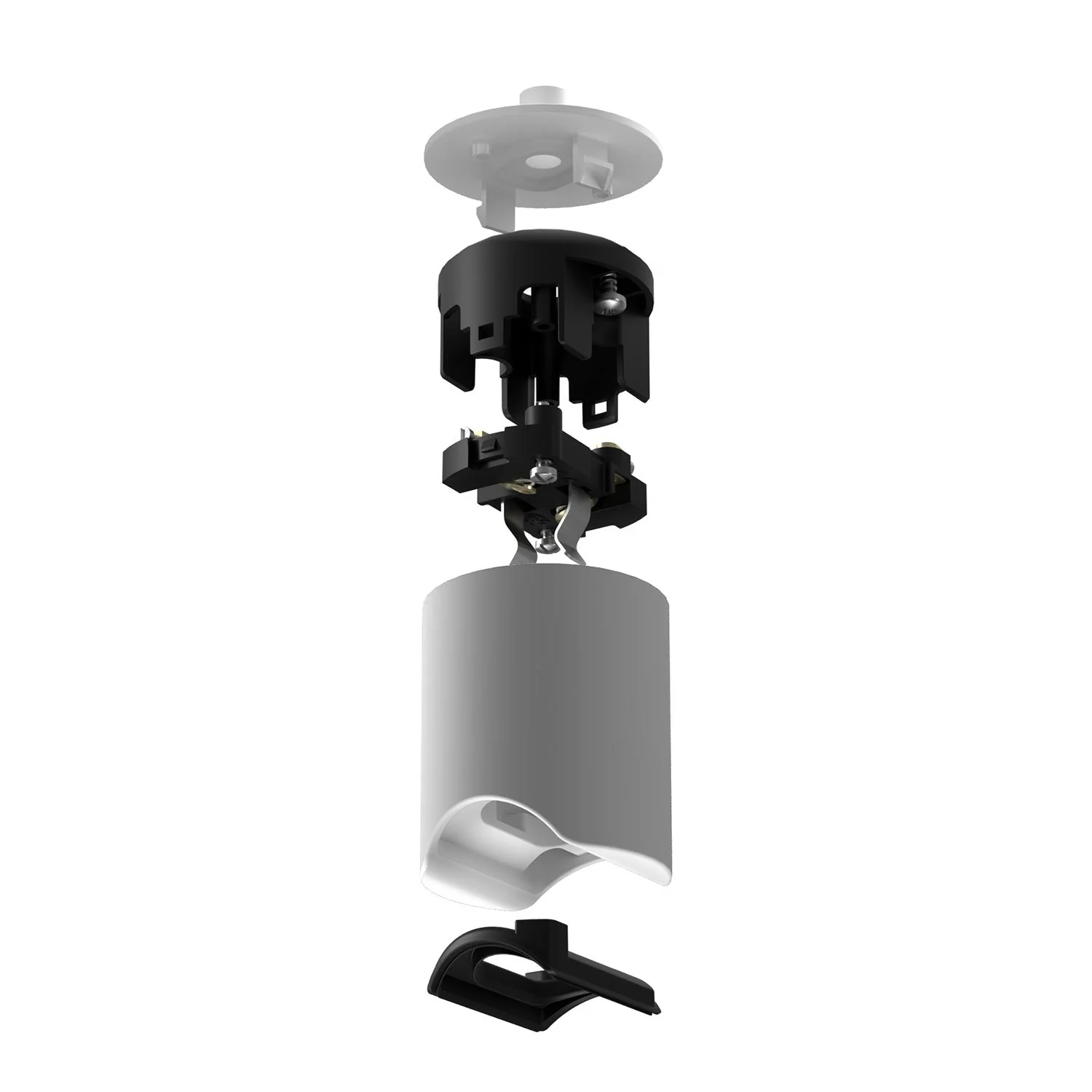 Kit Lampenfassung esse14 für Pendelleuchten mit S14d-Fassung – Weiß - Image 2