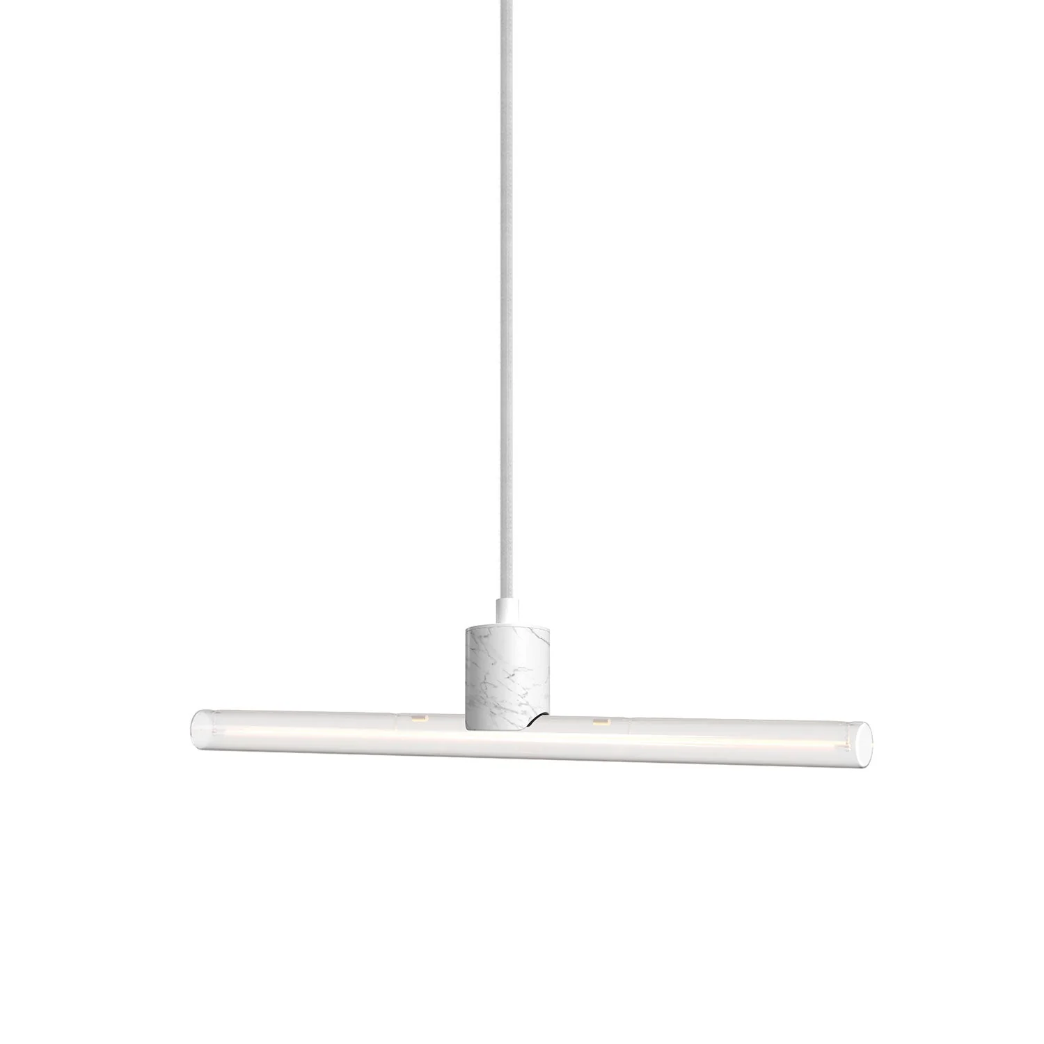 Esse14-Fassungskit für Hängeleuchten mit S14d-Sockel - White Marble-Effekt - Image 6