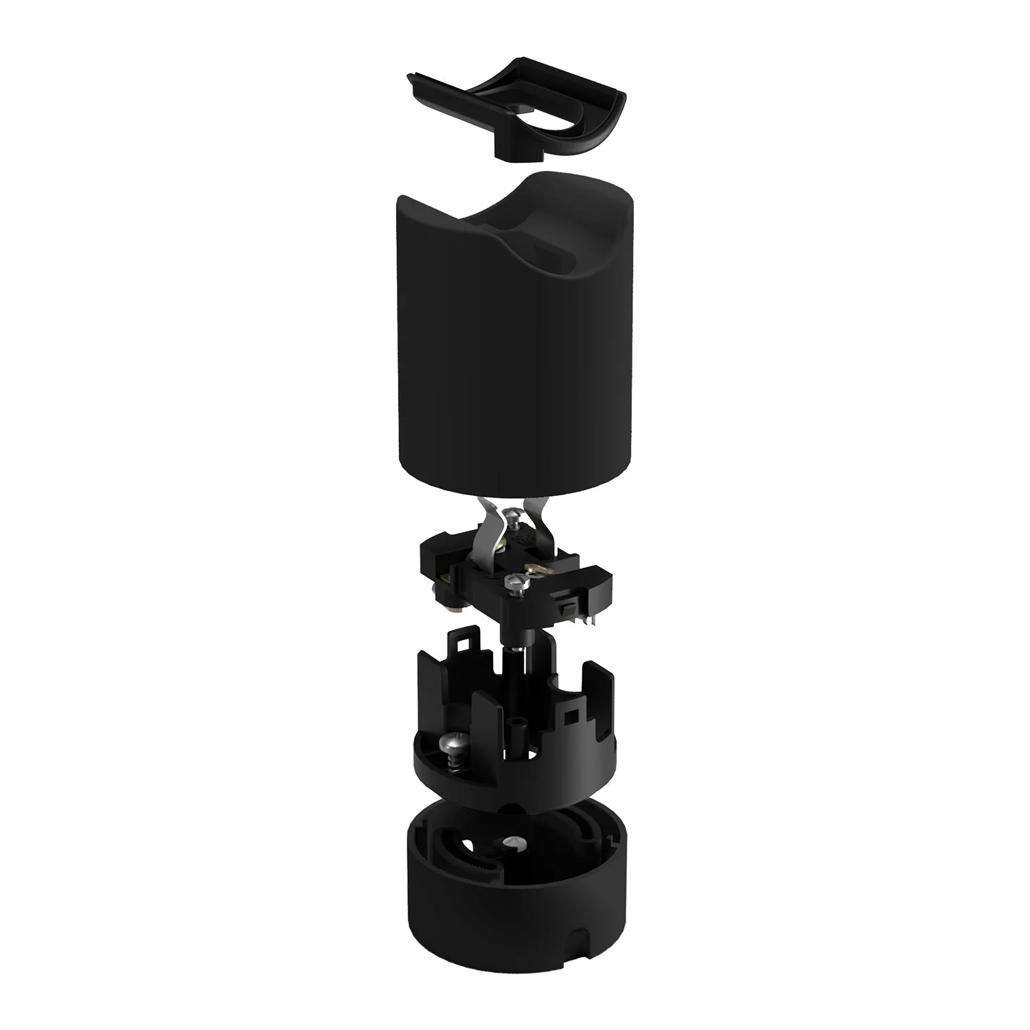 Kit Spostaluce esse14 mit Lampenfassung S14d - Schwarz - Image 2
