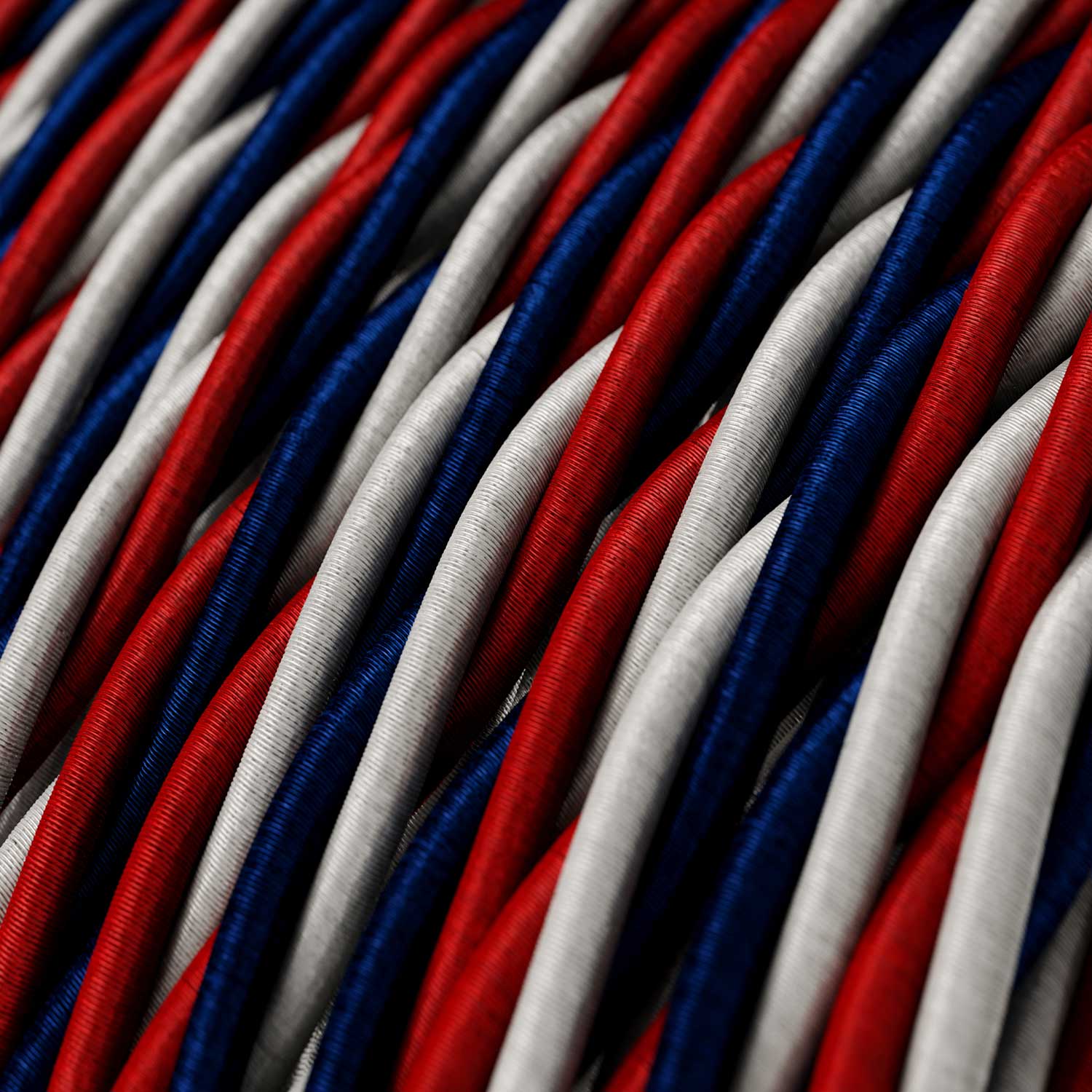 Buntes Textilkabel aus glänzendem Stoff USA – Das Original von Creative Cables, die perfekte Wahl für deine Lampen – TZUSA - Image 2