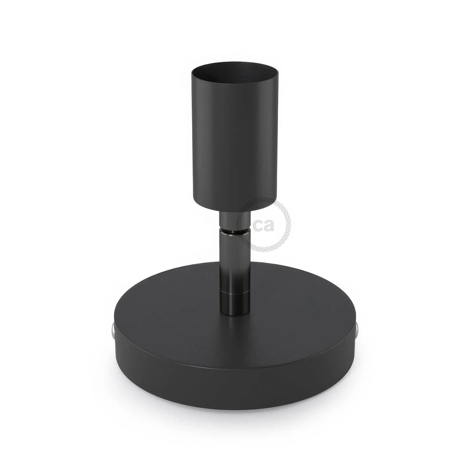 Fermaluce Metall 90°, verstellbarer Lichtpunkt für Wand oder Decke – Schwarz - Image 3