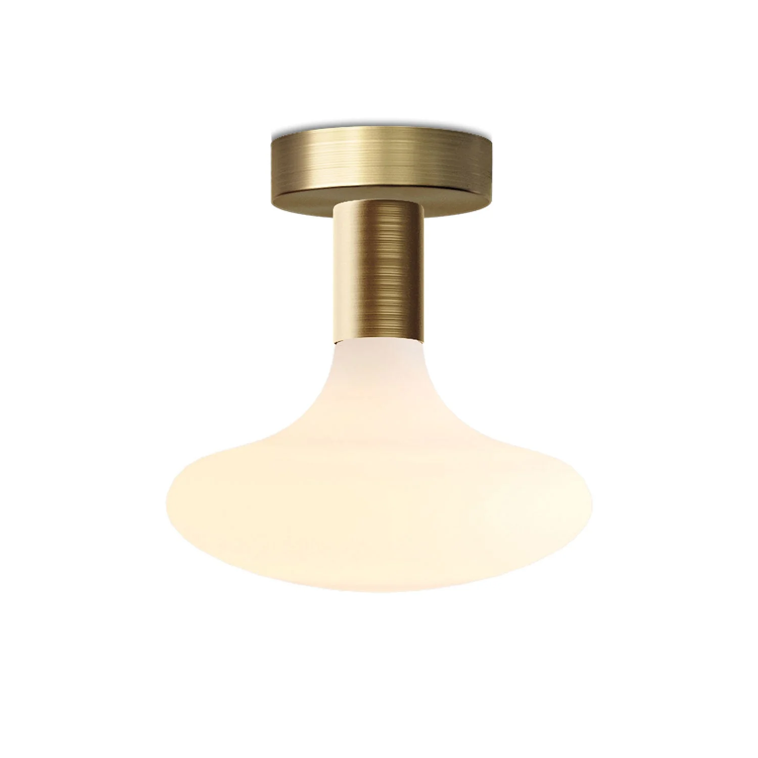 Fermaluce-Lampe aus Metall mit Idra-Leuchtmittel – Satiniertes Bronze