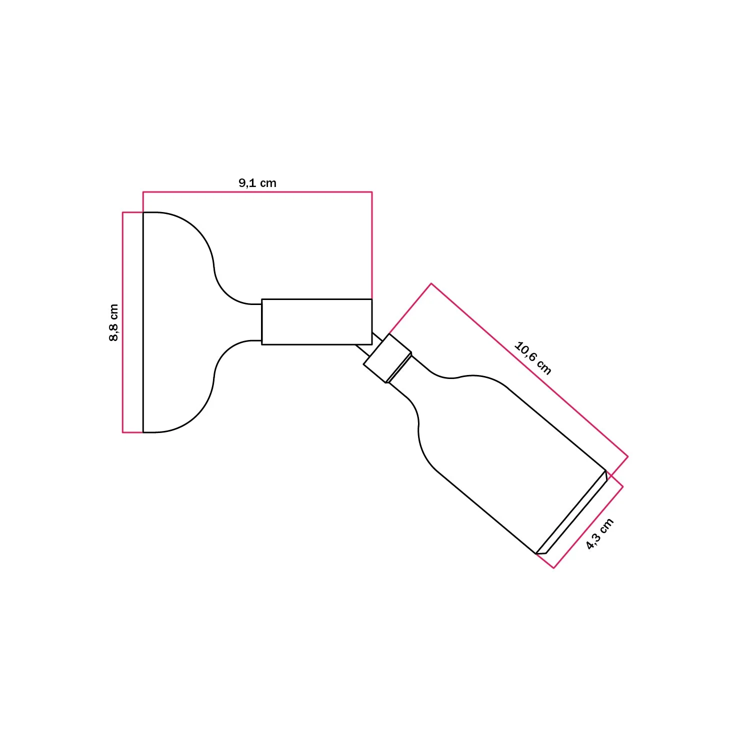 Fermaluce Lampe aus Silikon mit Gelenk – Senfgelb - Image 3