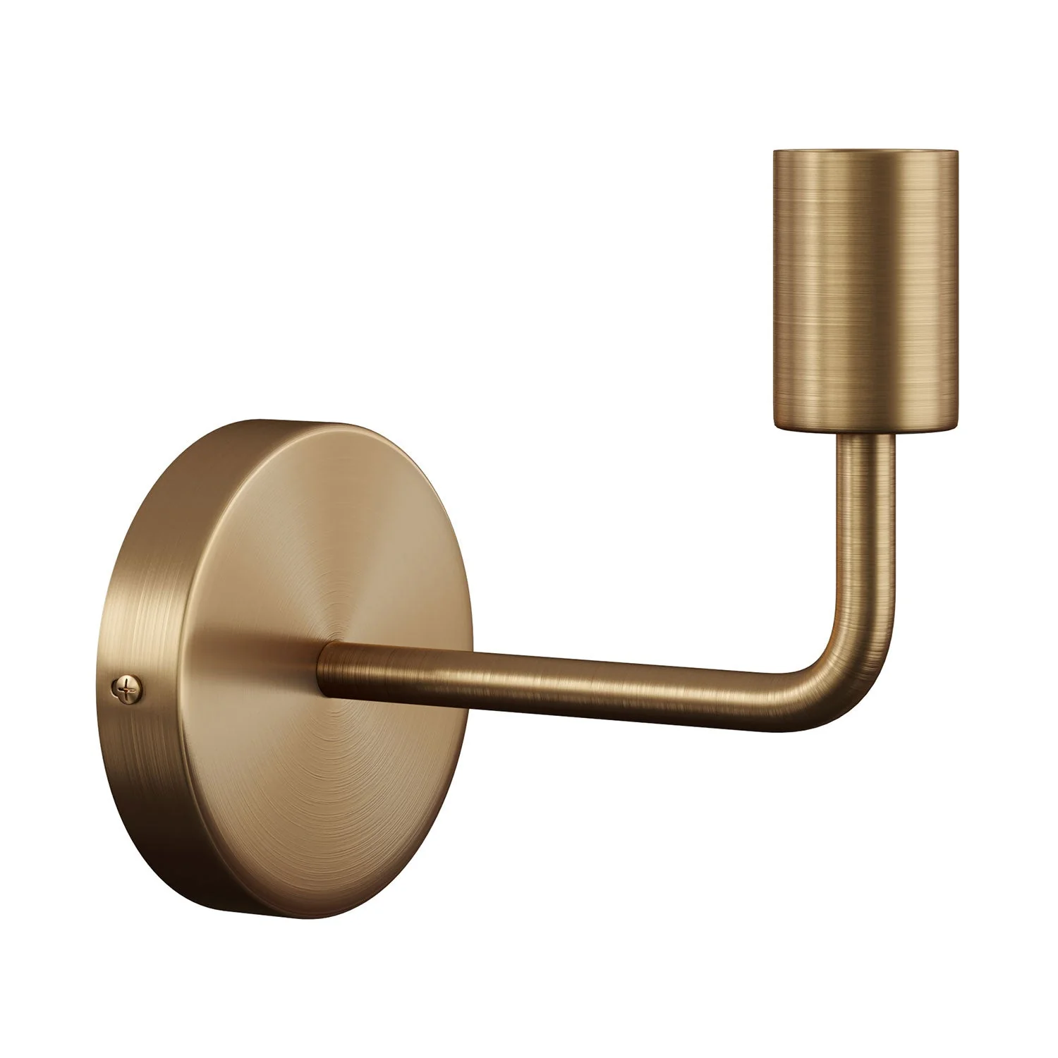 Fermaluce Metal, Wandleuchte aus Metall mit Bogenausleger – Satin-Bronze - Image 3