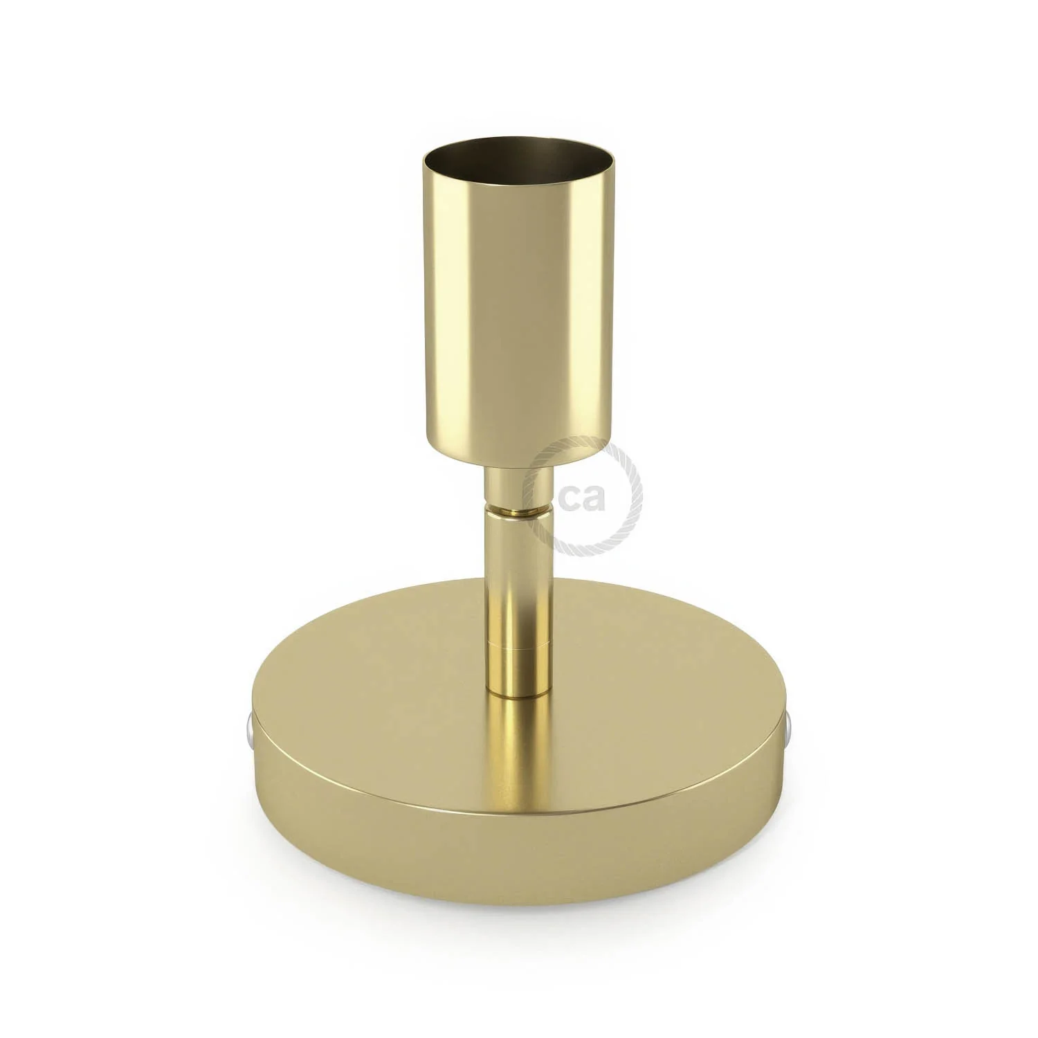 Fermaluce Metall 90°, die verstellbare, wandbündige Leuchte – Messing - Image 3